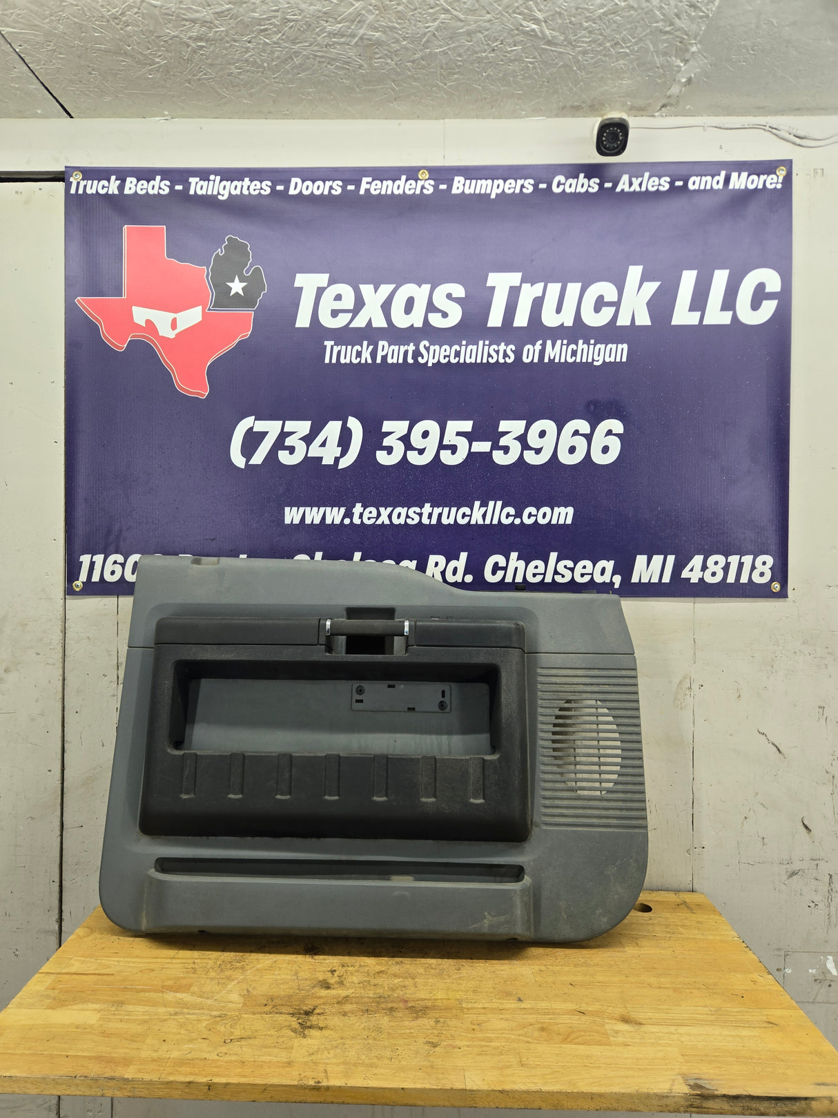 2011-2016 Ford Super Duty Crew Cab LH Front Driver Side Grey Interior Door Card Panel Trim F250 F350 F450 F550