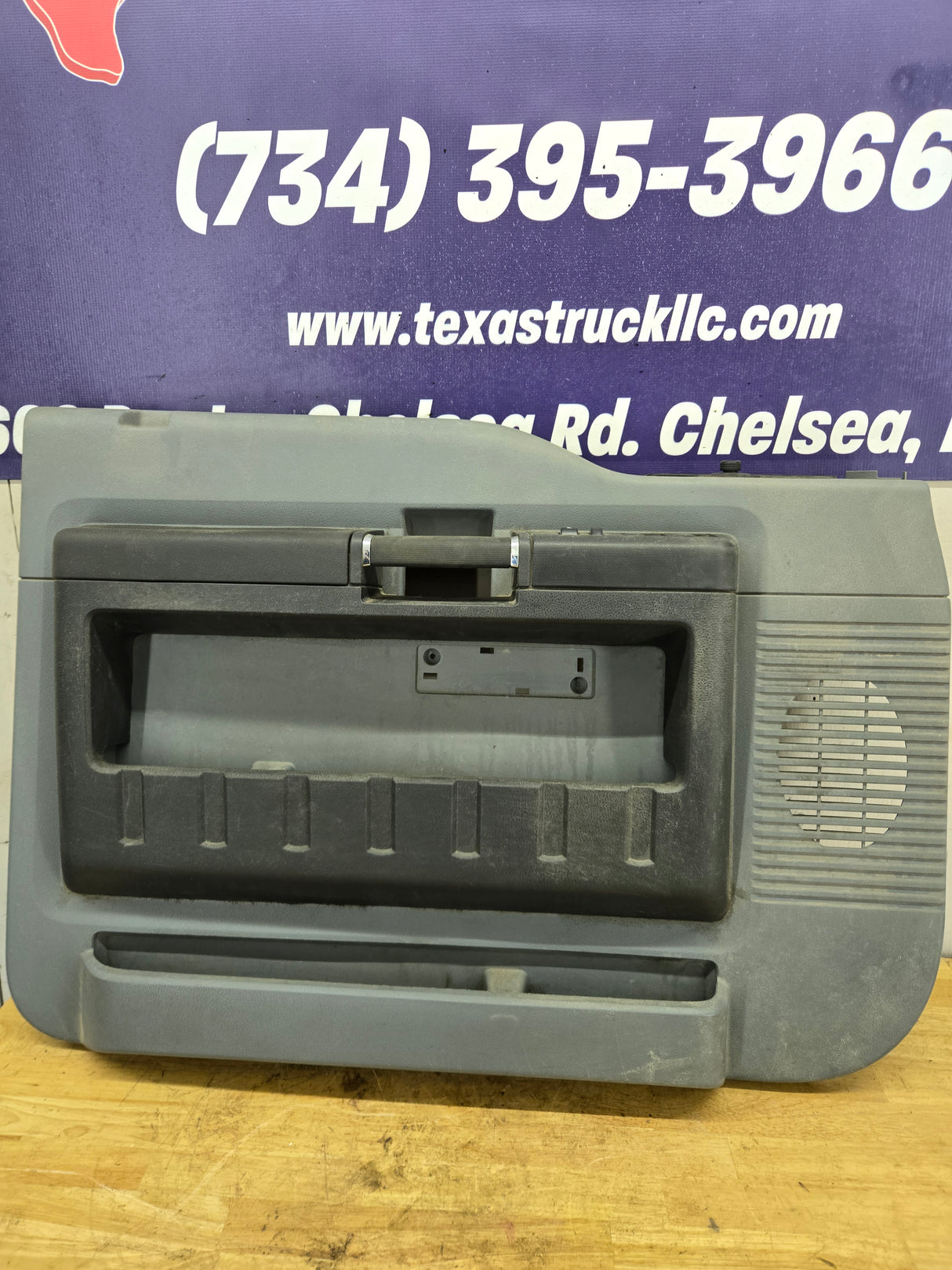2011-2016 Ford Super Duty Crew Cab LH Front Driver Side Grey Interior Door Card Panel Trim F250 F350 F450 F550