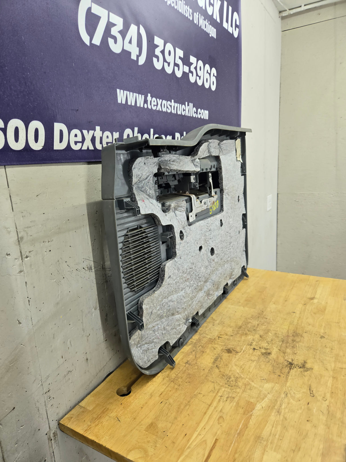 2011-2016 Ford Super Duty Crew Cab LH Front Driver Side Grey Interior Door Card Panel Trim F250 F350 F450 F550