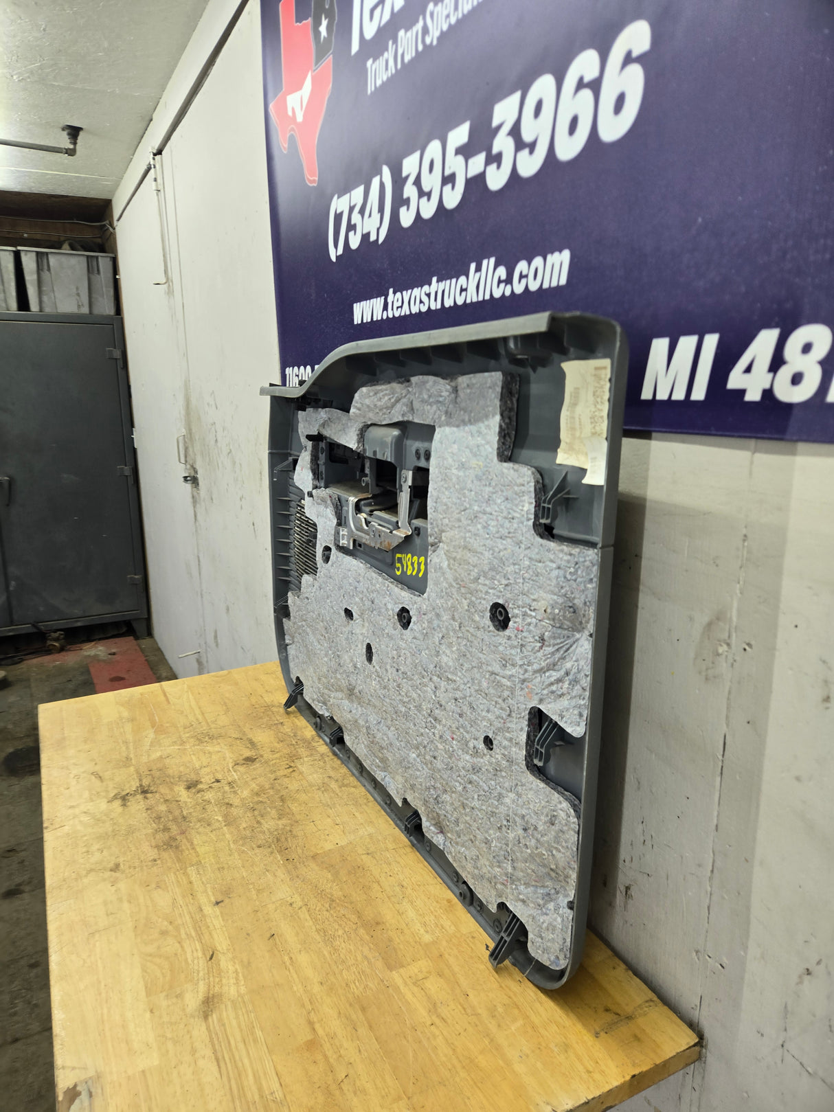 2011-2016 Ford Super Duty Crew Cab LH Front Driver Side Grey Interior Door Card Panel Trim F250 F350 F450 F550