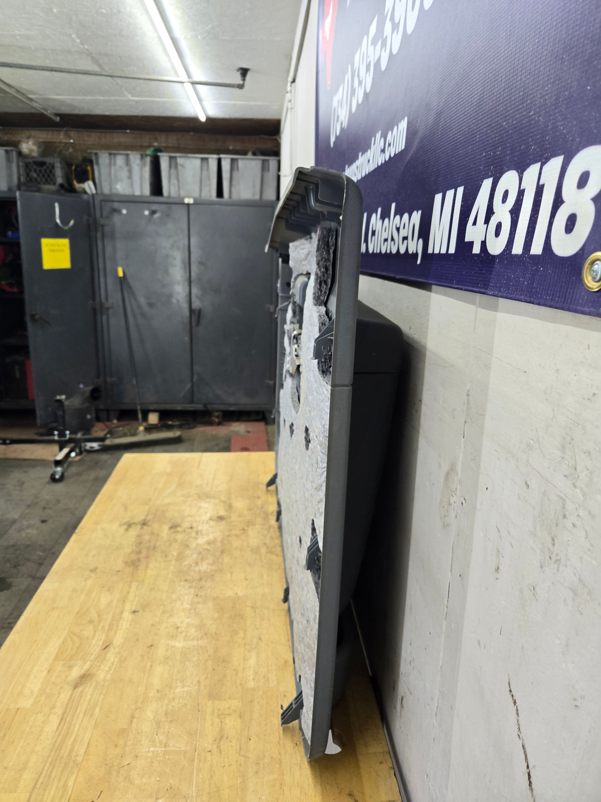 2011-2016 Ford Super Duty Crew Cab LH Front Driver Side Grey Interior Door Card Panel Trim F250 F350 F450 F550