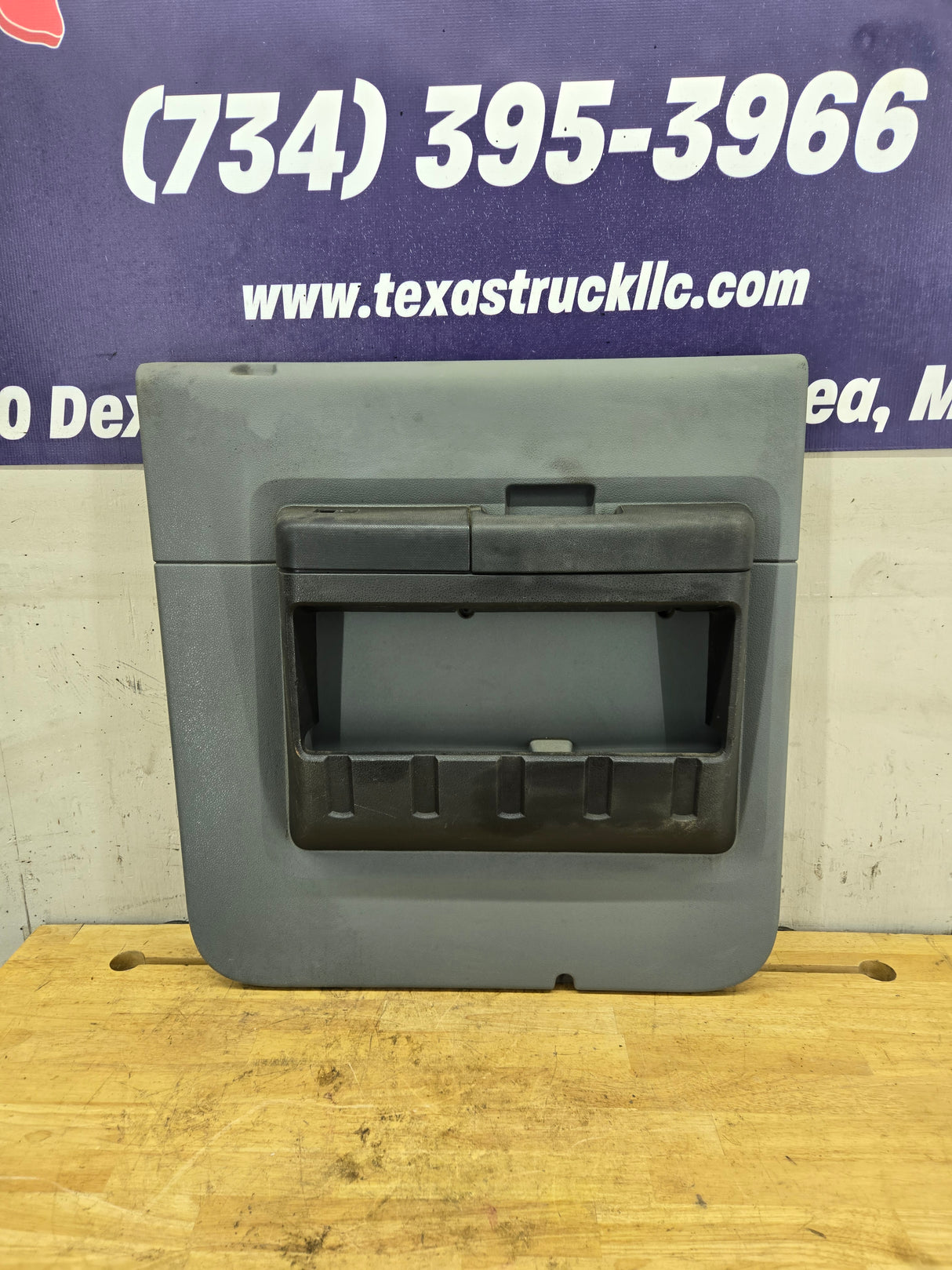 2011-2016 Ford Super Duty Crew Cab RH Rear Passenger Side Grey Interior Door Card Panel Trim F250 F350 F450 F550