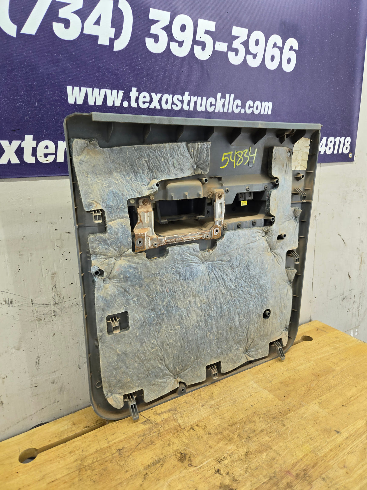 2011-2016 Ford Super Duty Crew Cab RH Rear Passenger Side Grey Interior Door Card Panel Trim F250 F350 F450 F550