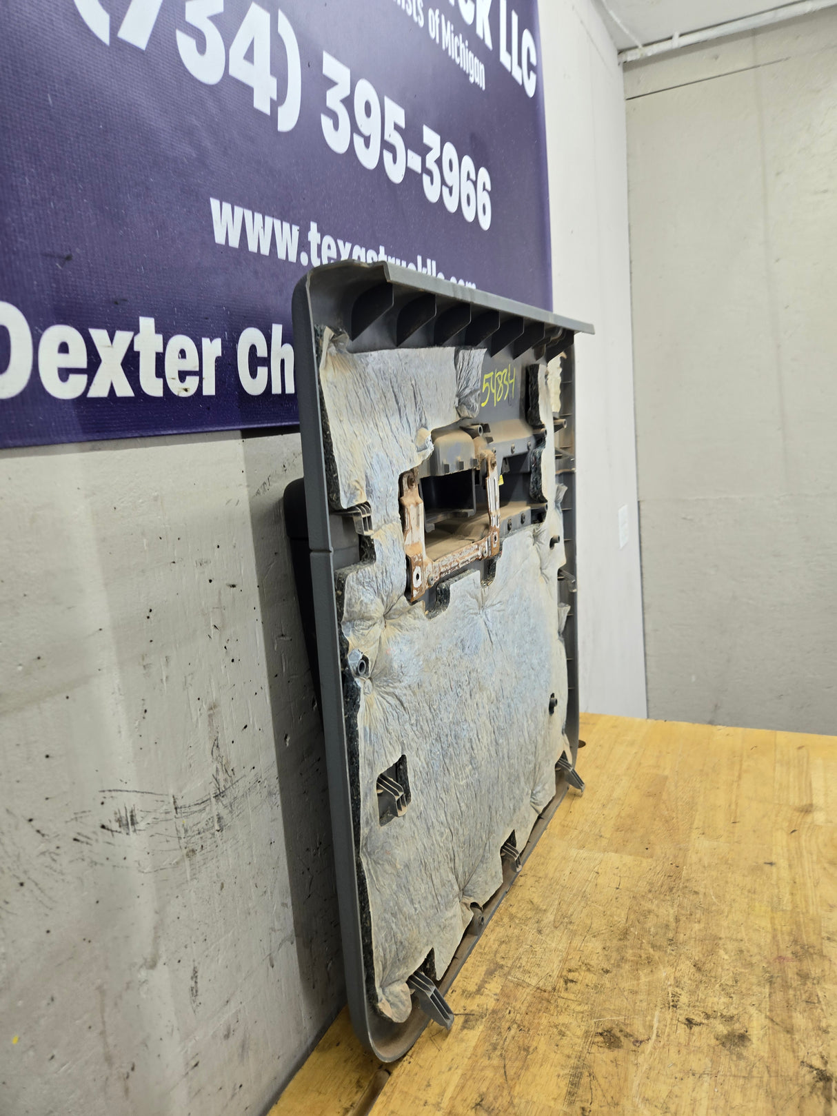 2011-2016 Ford Super Duty Crew Cab RH Rear Passenger Side Grey Interior Door Card Panel Trim F250 F350 F450 F550