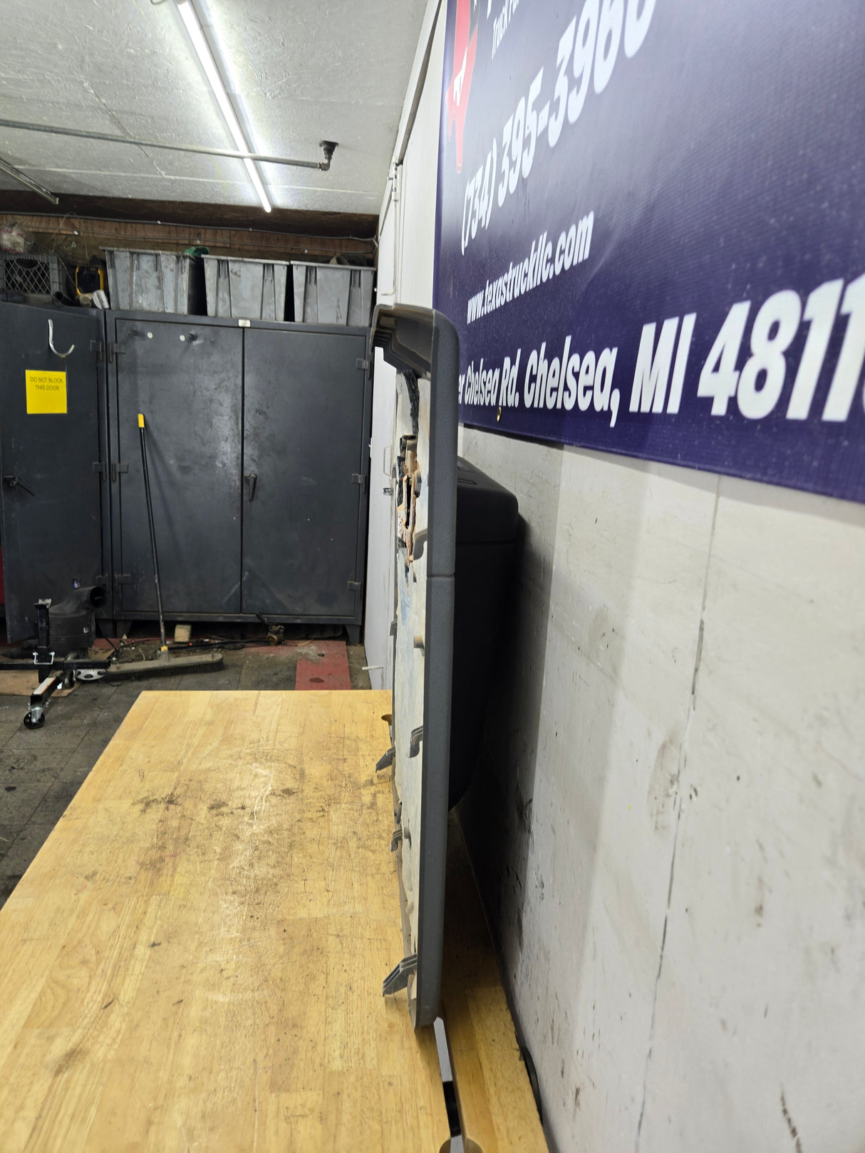 2011-2016 Ford Super Duty Crew Cab RH Rear Passenger Side Grey Interior Door Card Panel Trim F250 F350 F450 F550