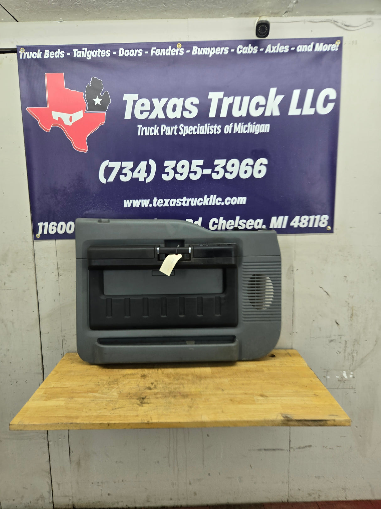 2011-2016 Ford Super Duty Crew Cab LH Front Driver Side Grey Interior Door Card Panel Trim F250 F350 F450 F550