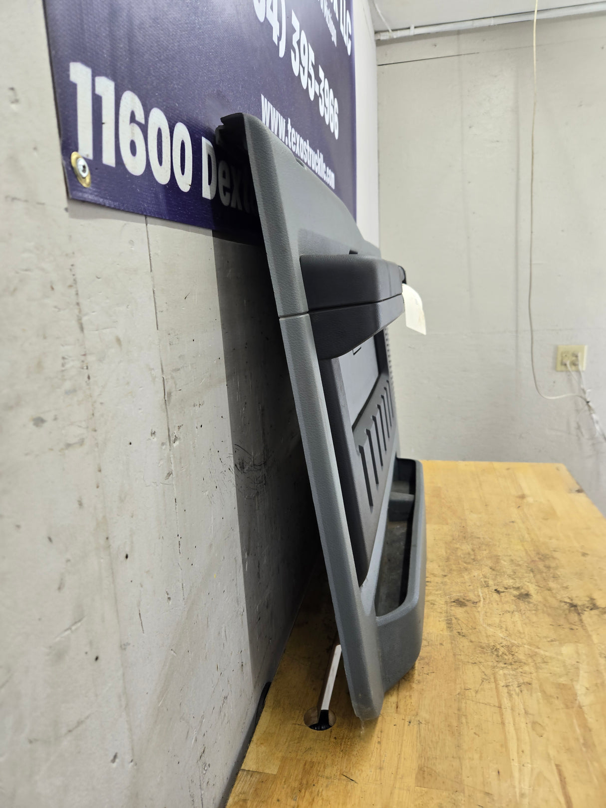 2011-2016 Ford Super Duty Crew Cab LH Front Driver Side Grey Interior Door Card Panel Trim F250 F350 F450 F550