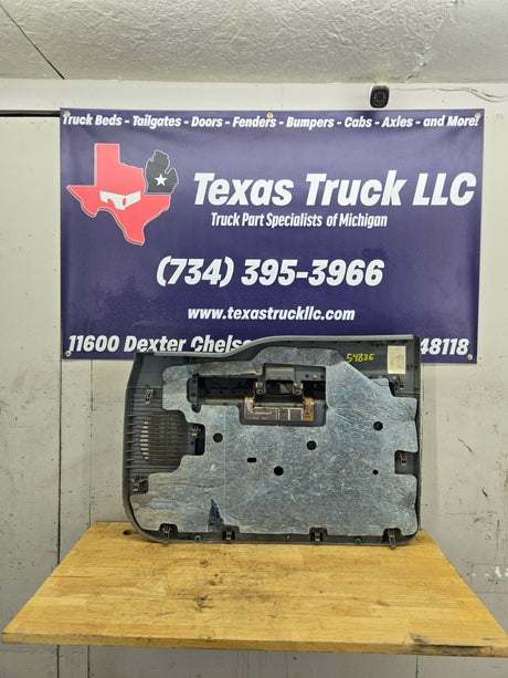 2011-2016 Ford Super Duty Crew Cab LH Front Driver Side Grey Interior Door Card Panel Trim F250 F350 F450 F550