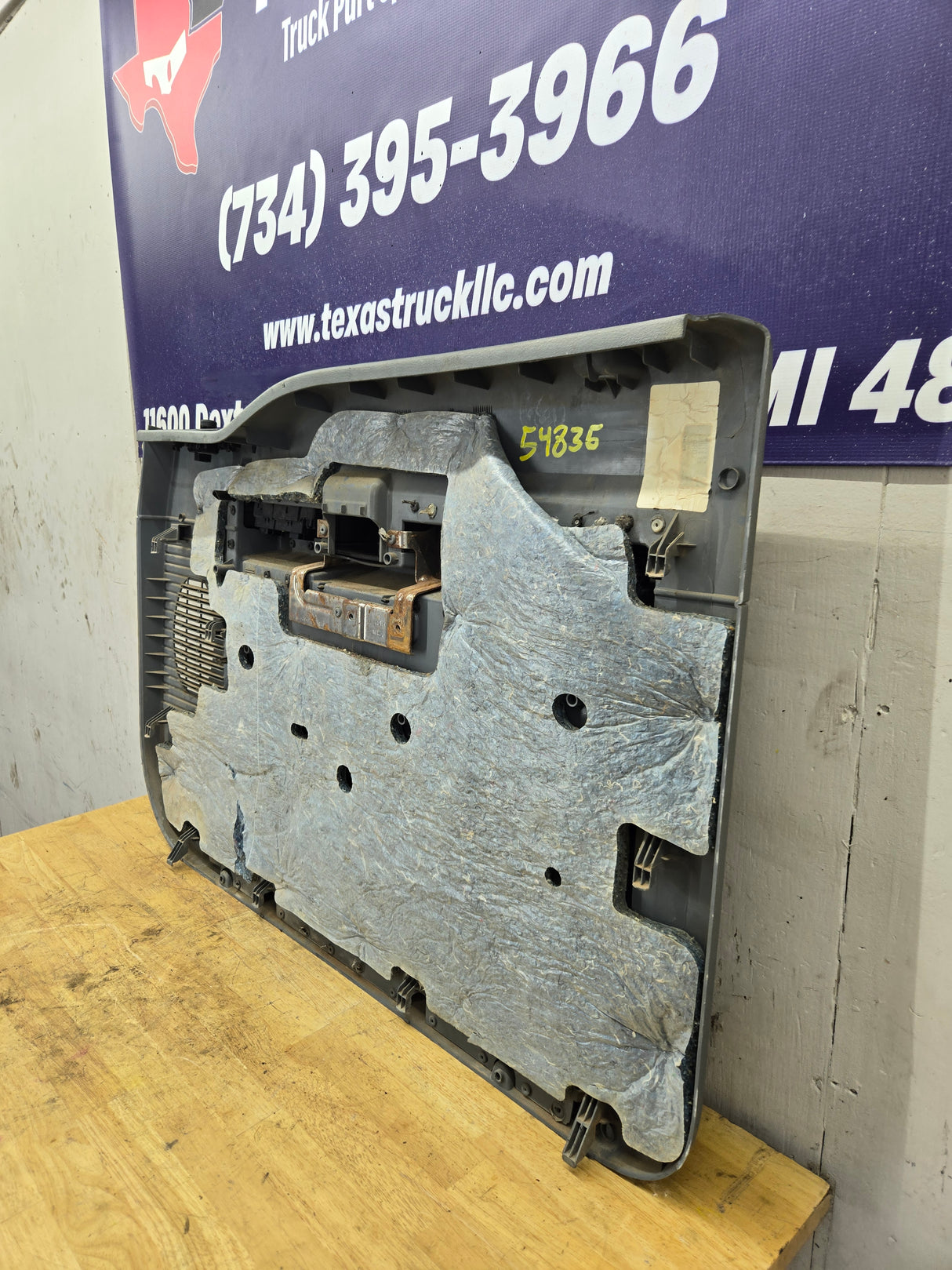 2011-2016 Ford Super Duty Crew Cab LH Front Driver Side Grey Interior Door Card Panel Trim F250 F350 F450 F550