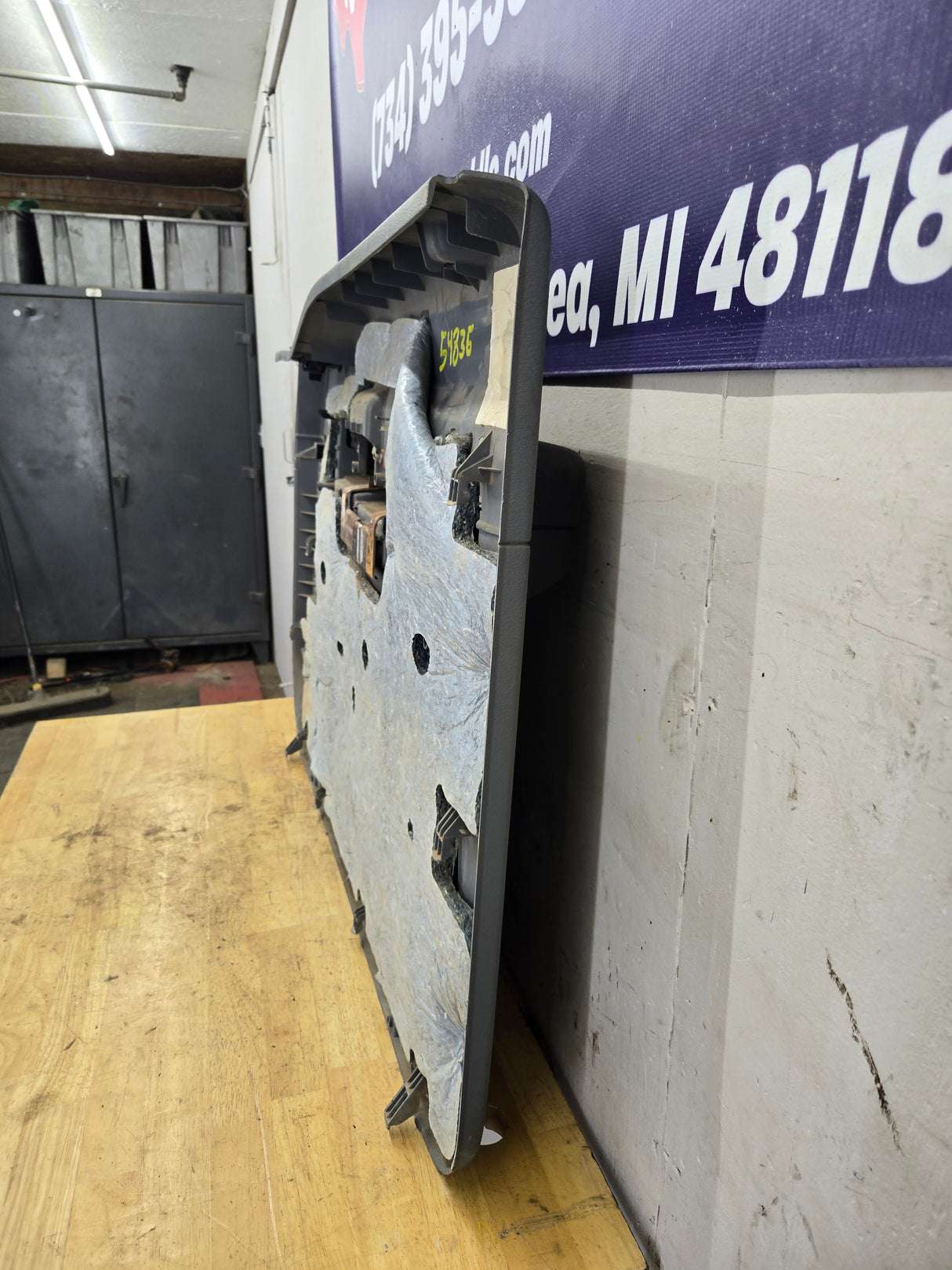 2011-2016 Ford Super Duty Crew Cab LH Front Driver Side Grey Interior Door Card Panel Trim F250 F350 F450 F550