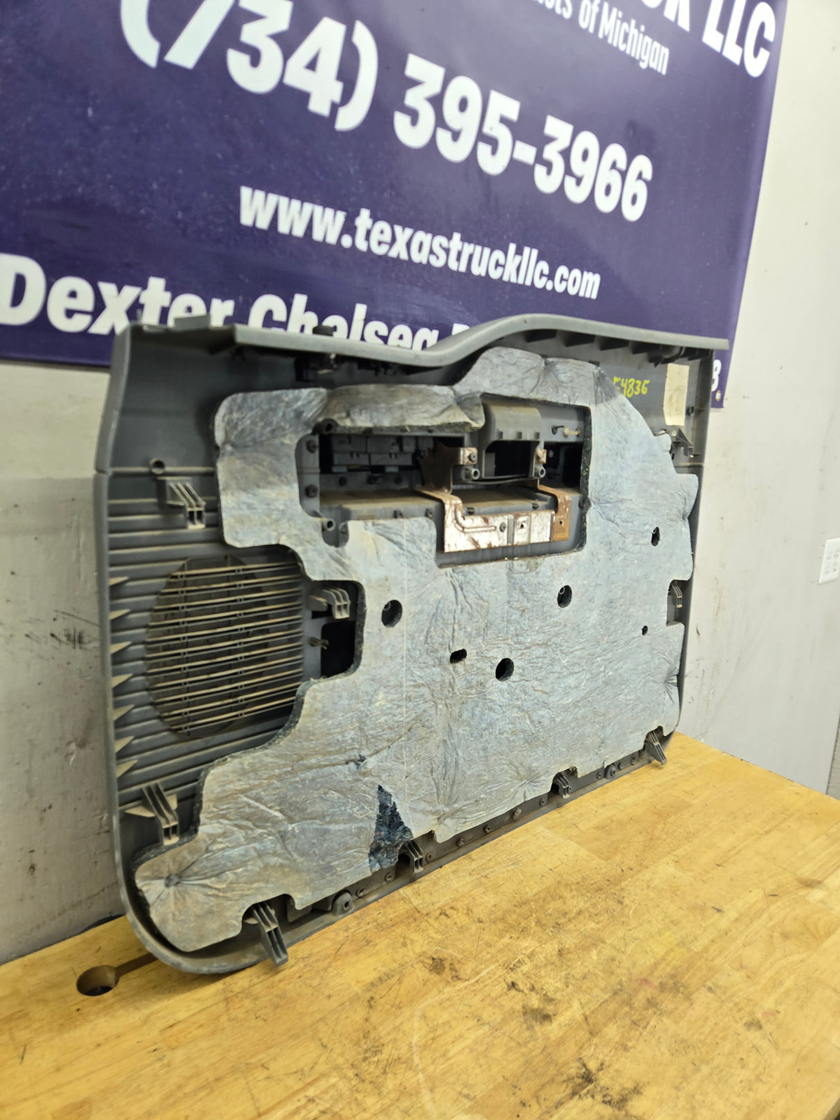 2011-2016 Ford Super Duty Crew Cab LH Front Driver Side Grey Interior Door Card Panel Trim F250 F350 F450 F550