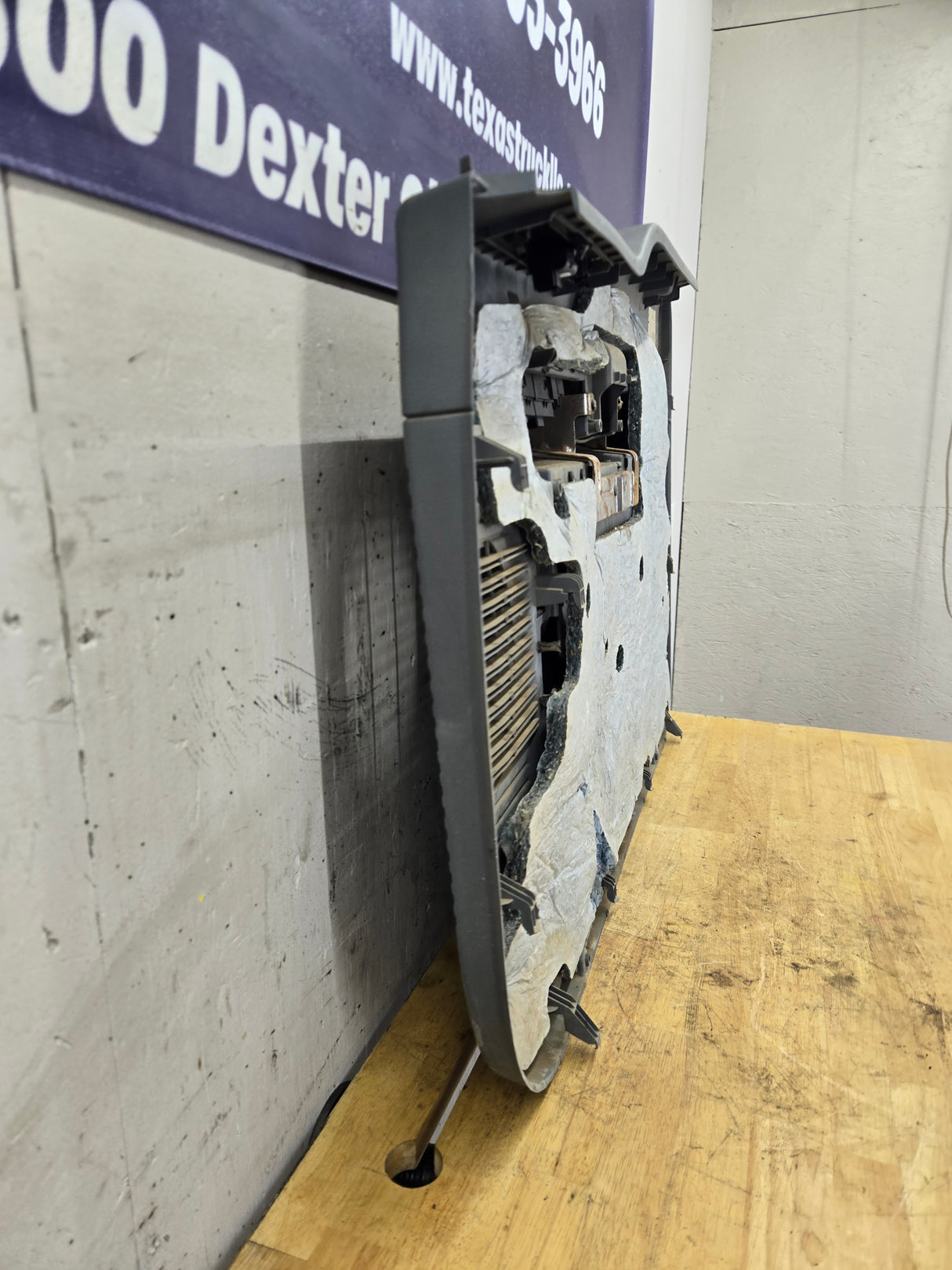 2011-2016 Ford Super Duty Crew Cab LH Front Driver Side Grey Interior Door Card Panel Trim F250 F350 F450 F550