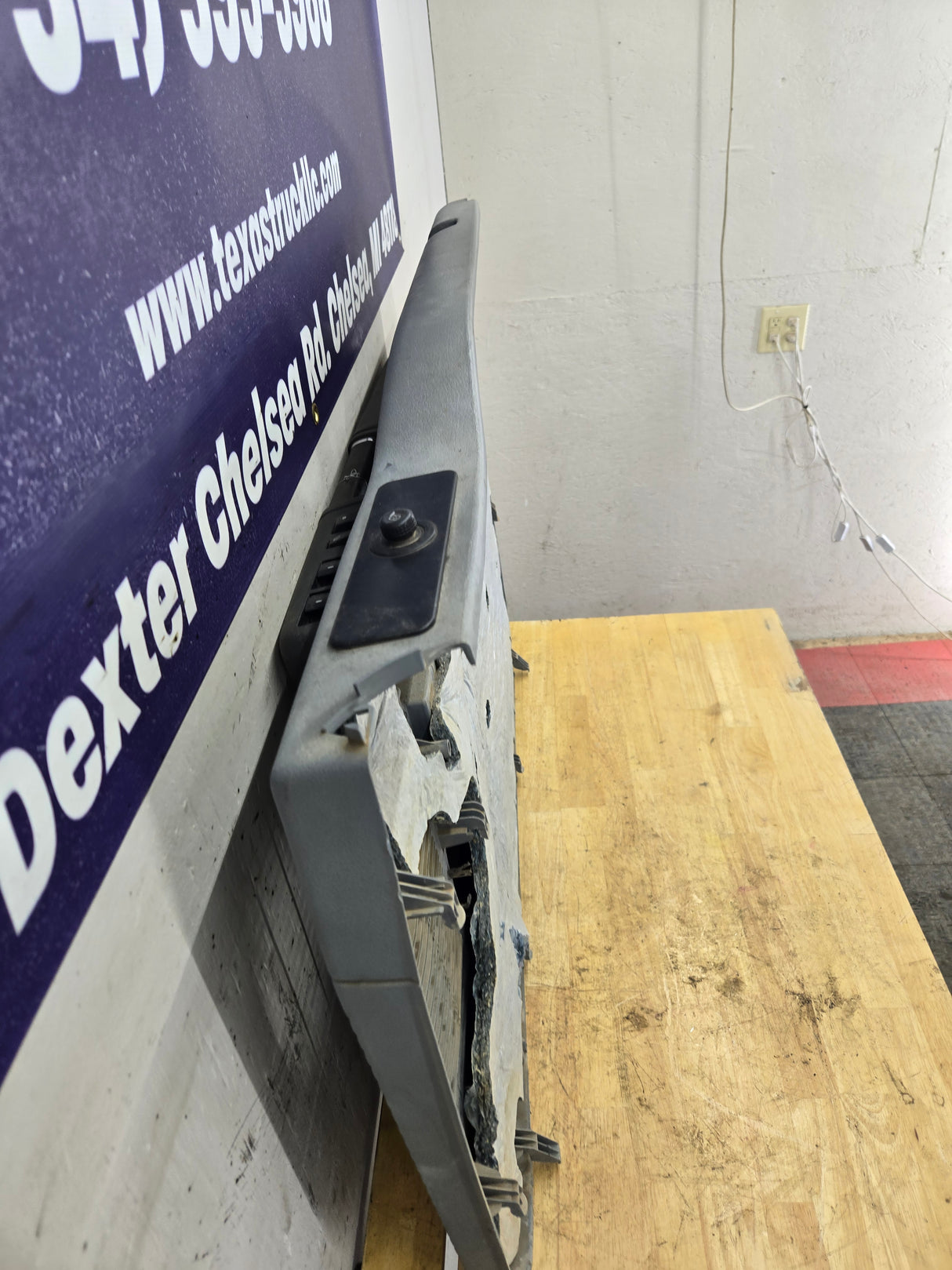 2011-2016 Ford Super Duty Crew Cab LH Front Driver Side Grey Interior Door Card Panel Trim F250 F350 F450 F550