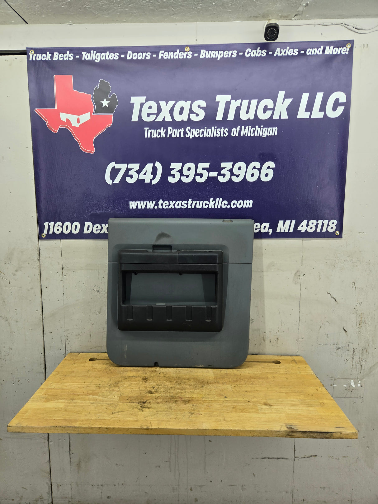 2011-2016 Ford Super Duty Crew Cab LH Rear Drivers Side Grey Interior Door Card Panel Trim F250 F350 F450 F550