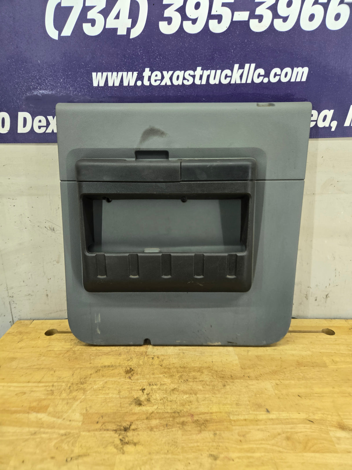 2011-2016 Ford Super Duty Crew Cab LH Rear Drivers Side Grey Interior Door Card Panel Trim F250 F350 F450 F550