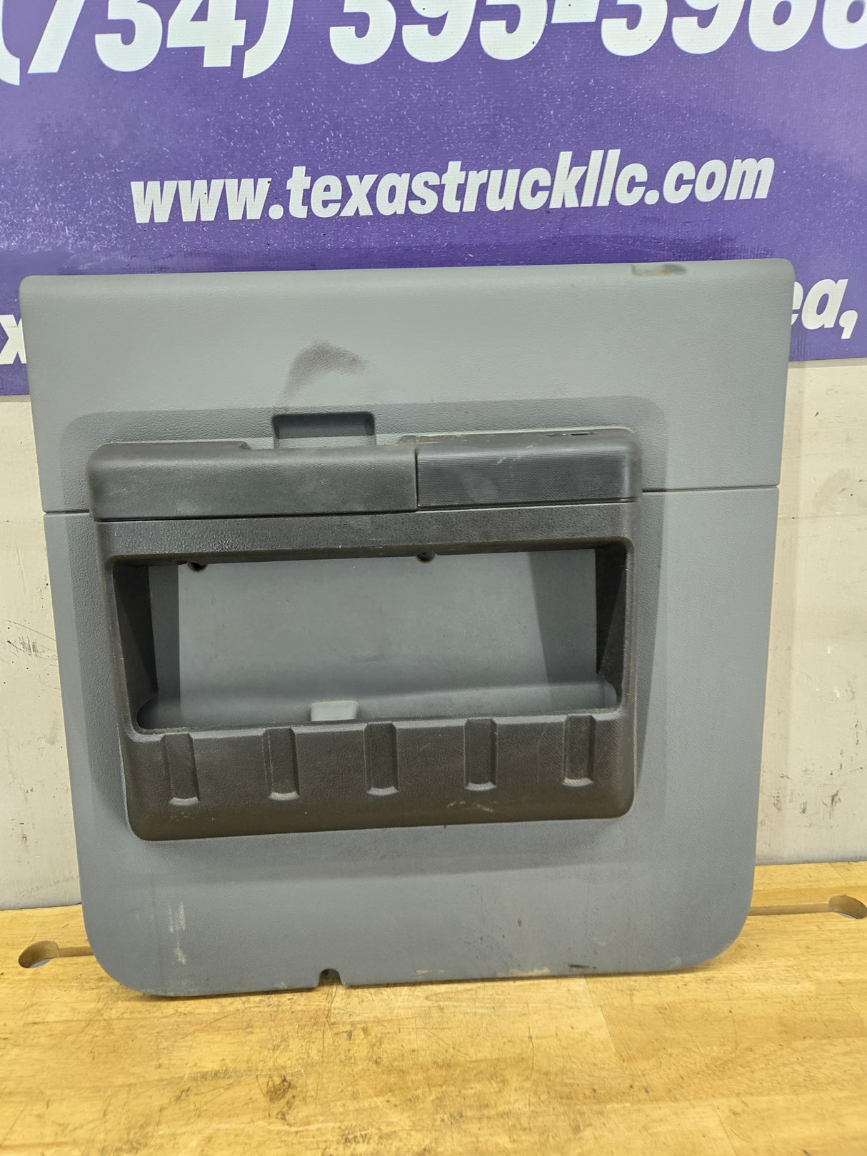 2011-2016 Ford Super Duty Crew Cab LH Rear Drivers Side Grey Interior Door Card Panel Trim F250 F350 F450 F550