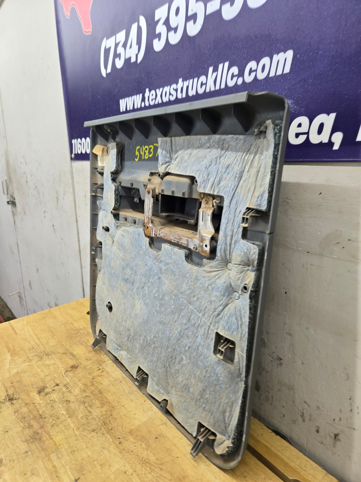 2011-2016 Ford Super Duty Crew Cab LH Rear Drivers Side Grey Interior Door Card Panel Trim F250 F350 F450 F550