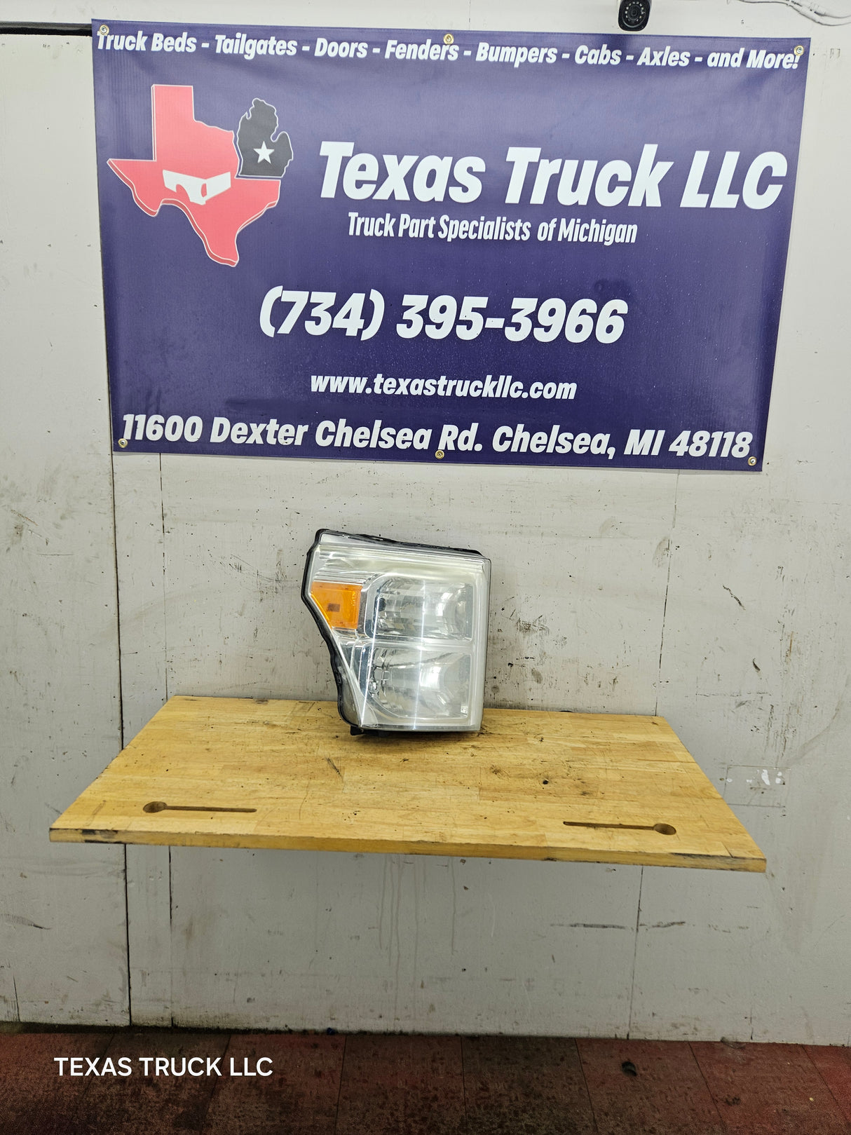 2011-2016 Ford Super Duty F250 F350 F450 F550 RH Passenger Side Headlight 6.7L Power Stroke 6.2L BC34-13005-A