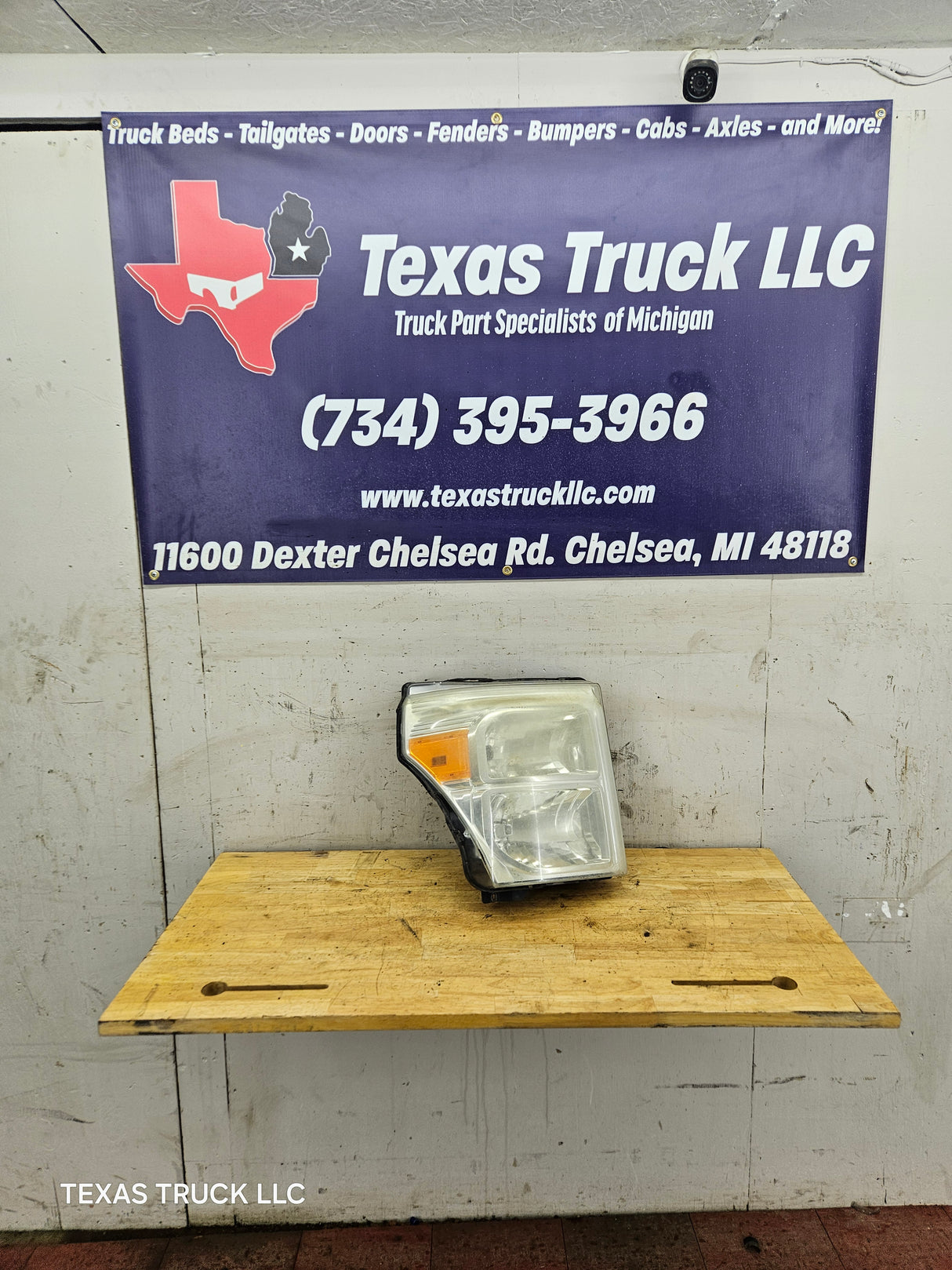 2011-2016 Ford Super Duty F250 F350 F450 F550 RH Passenger Side Headlight 6.7L Power Stroke 6.2L BC34-13005-A