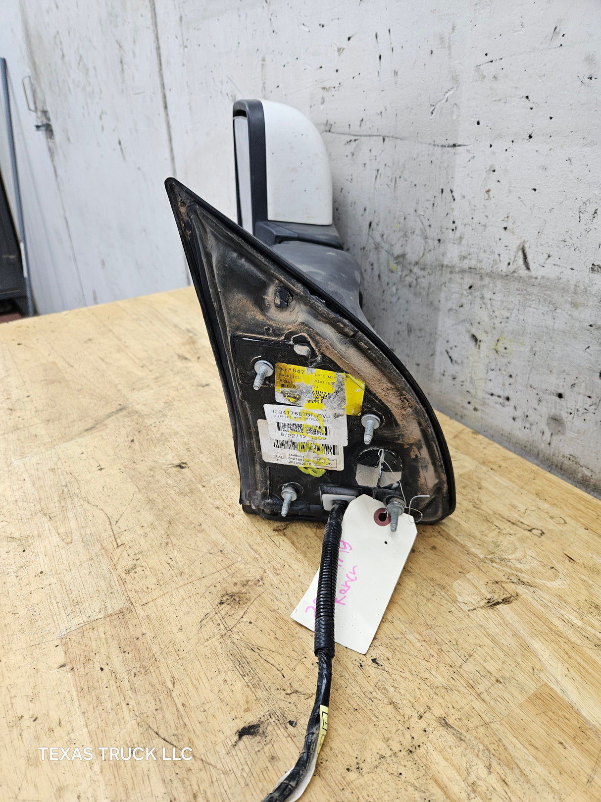 2008-2016 Ford Super Duty F250 F350 F450 F550 LH Driver Side Power Fold & Telescope Heated Towing Mirror OEM 9C3417683GF59VJ