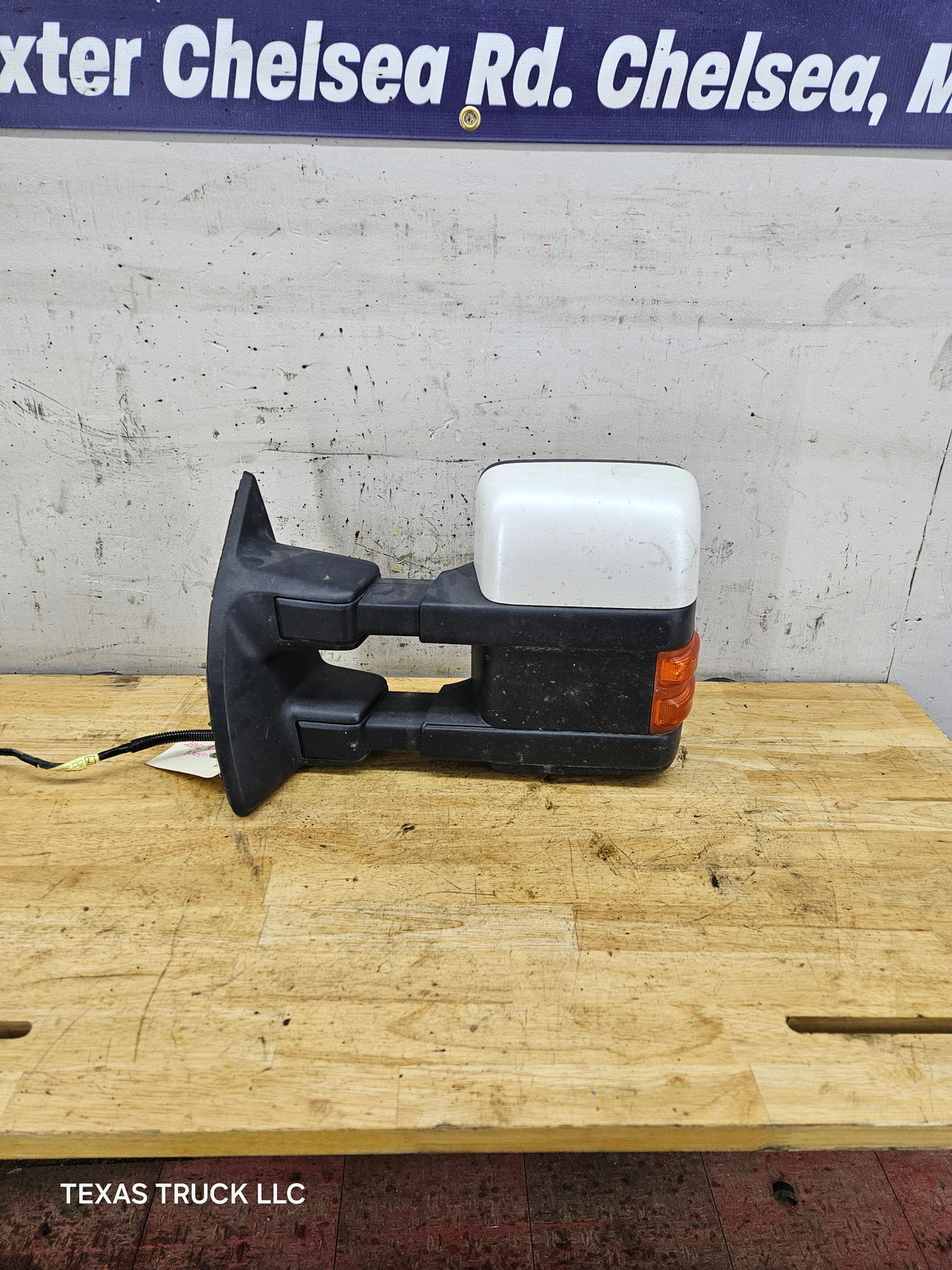 2008-2016 Ford Super Duty F250 F350 F450 F550 LH Driver Side Power Fold & Telescope Heated Towing Mirror OEM 9C3417683GF59VJ