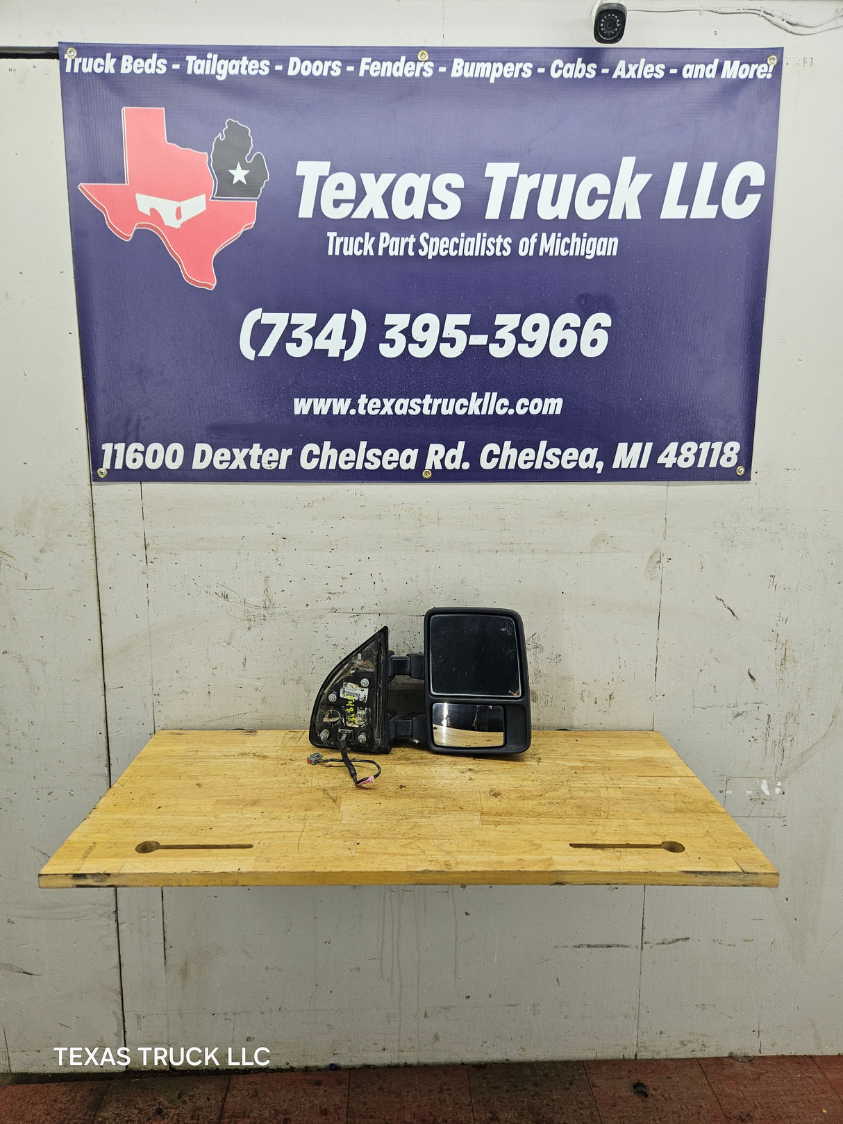 2008-2016 Ford Super Duty F250 F350 F450 F550 RH Passenger Side Power Heated Towing Mirror OEM