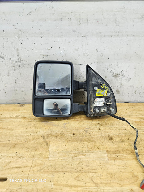 2008-2016 Ford Super Duty F250 F350 F450 F550 LH Driver Side Power Fold & Telescope Heated Towing Mirror OEM
