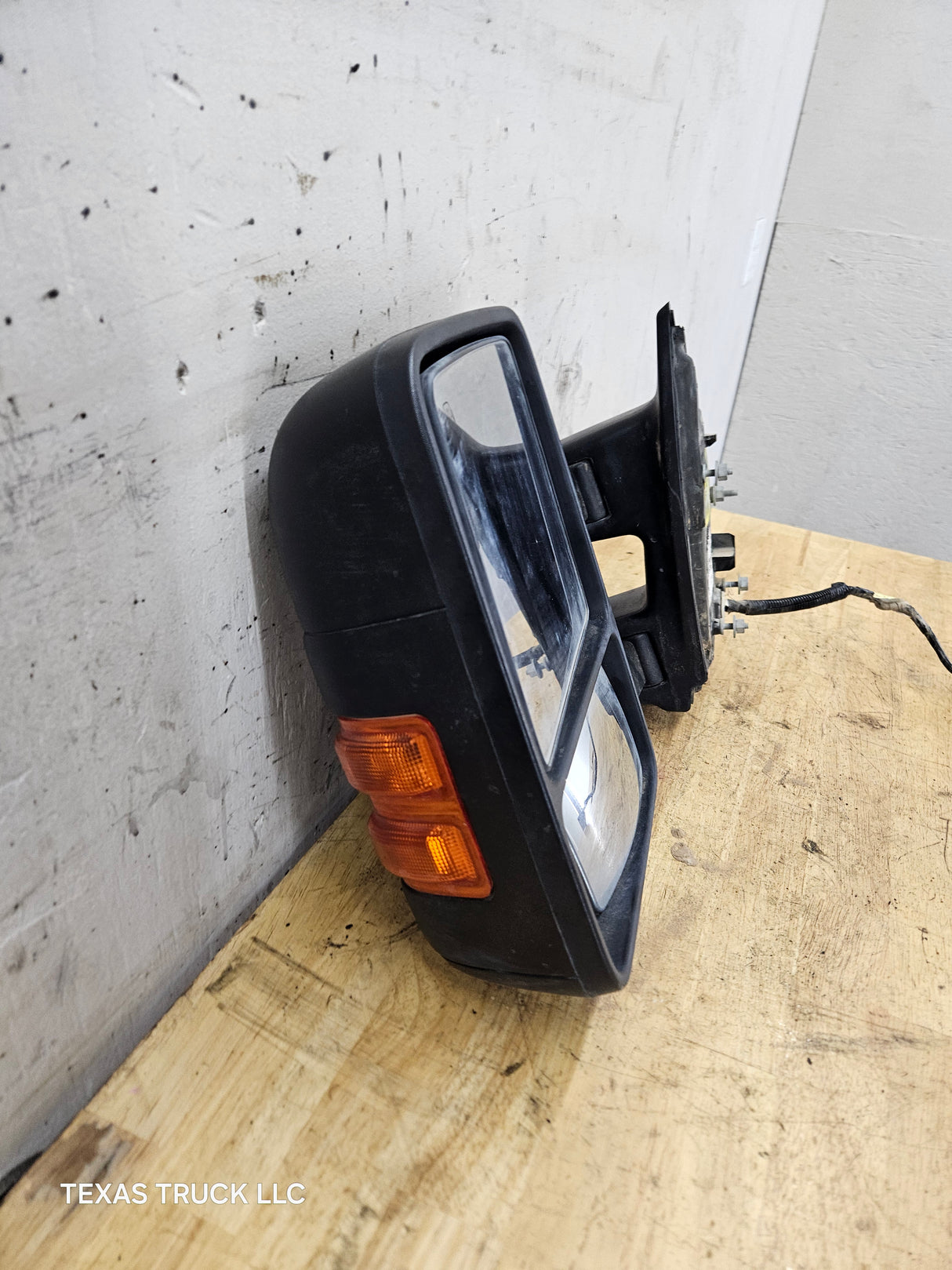 2008-2016 Ford Super Duty F250 F350 F450 F550 LH Driver Side Power Fold & Telescope Heated Towing Mirror OEM