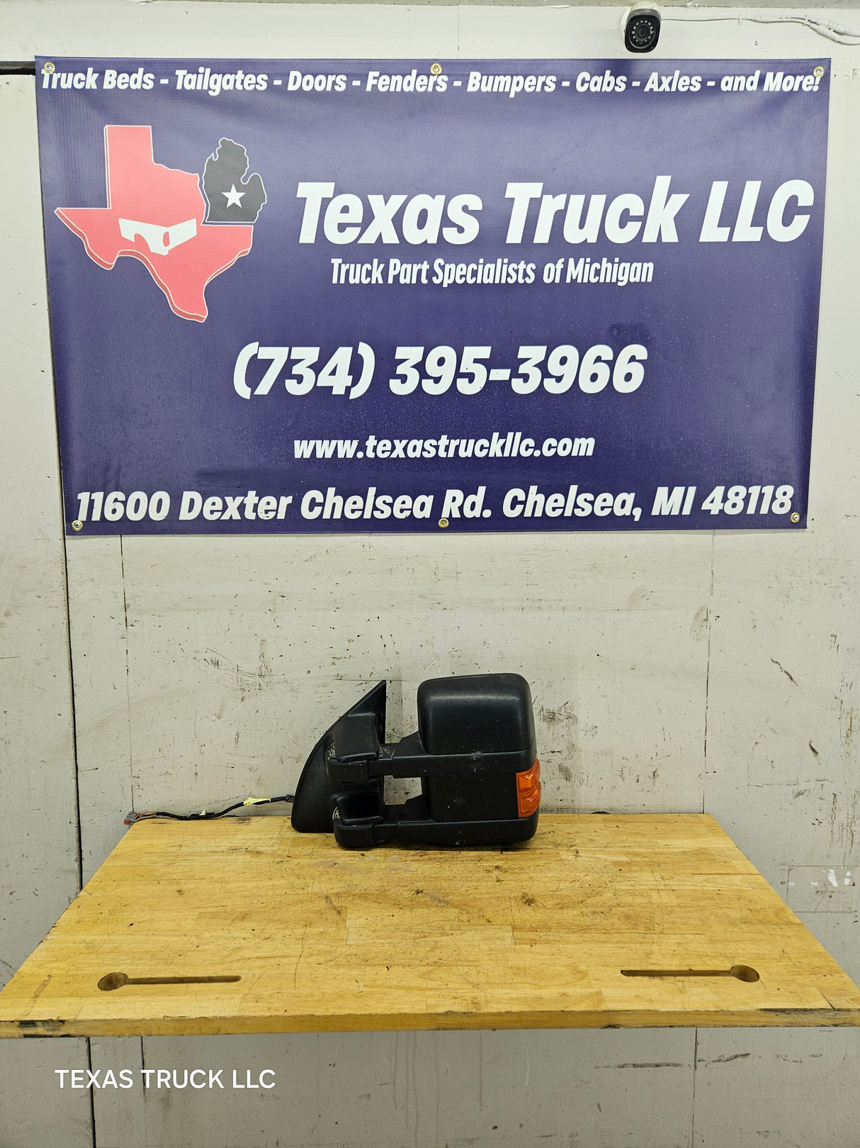 2008-2016 Ford Super Duty F250 F350 F450 F550 LH Driver Side Power Fold & Telescope Heated Towing Mirror OEM