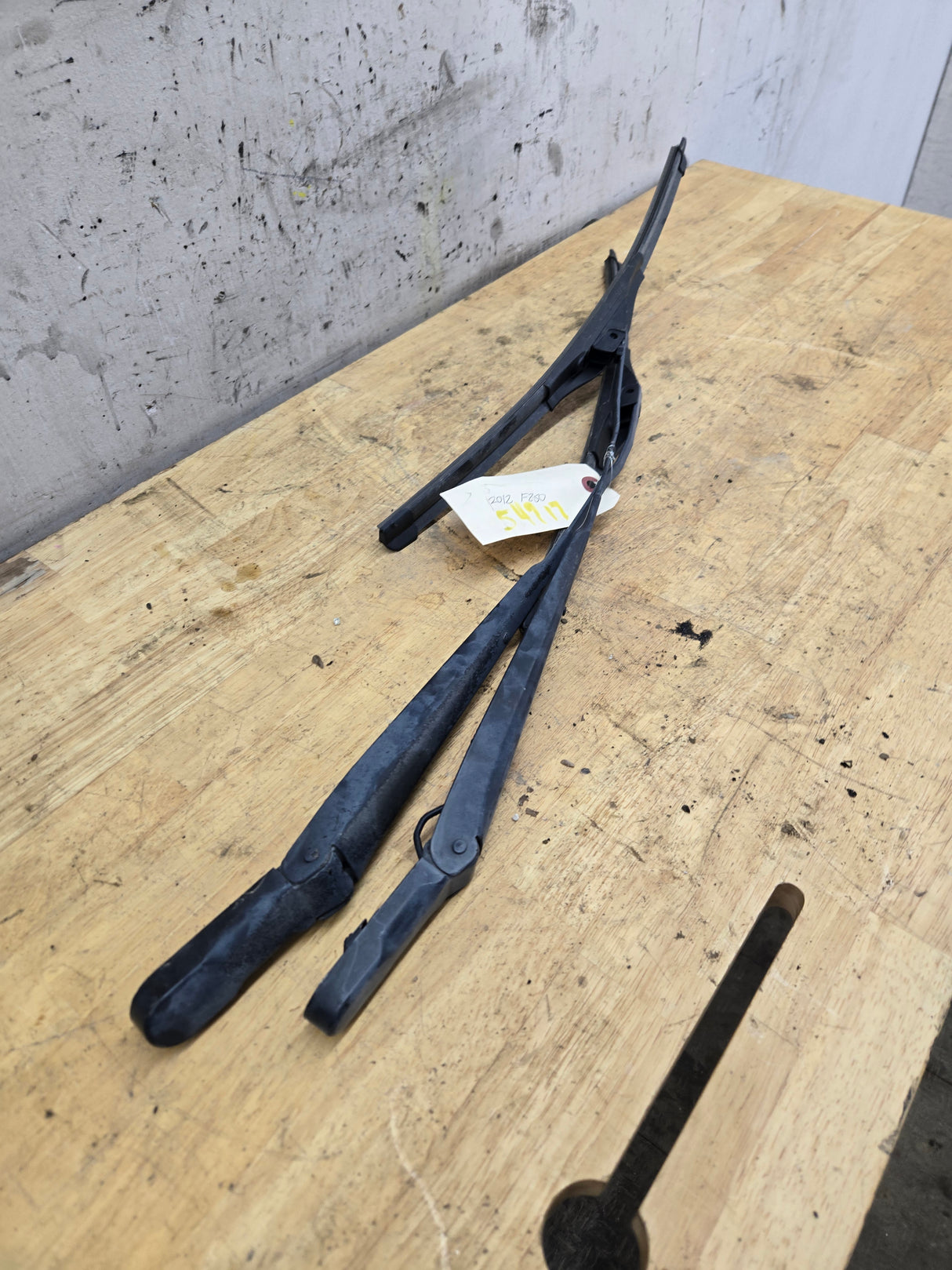 2011-2016 Ford Super Duty F250 F350 F450 F550 Windshield Wiper Arms Blades SET 6.7L Power Stroke 6.2L