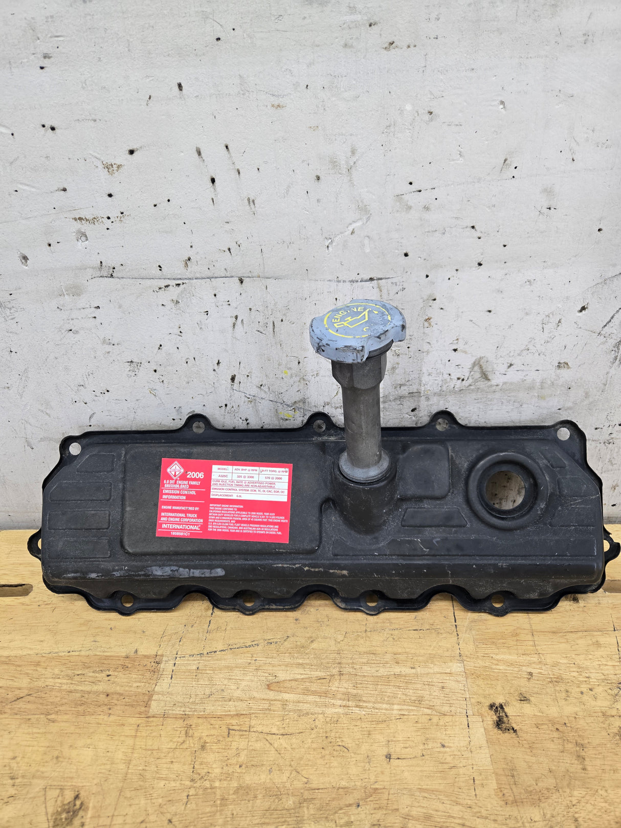 2004.5-2007 Ford 6.0L Power Stroke Passenger Side Valve Cover 1858581C1