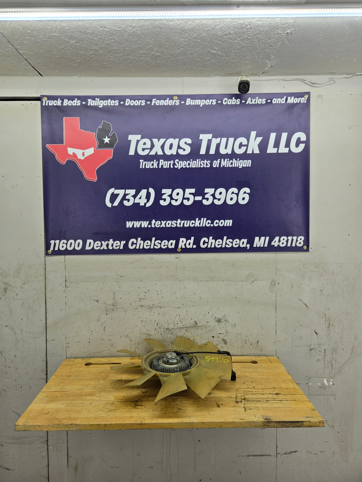 2003-2007 FORD 6.0L Power Stroke Diesel Engine Fan Blade & Clutch OEM 3C34-8600-AB F250 F350 F450 F550