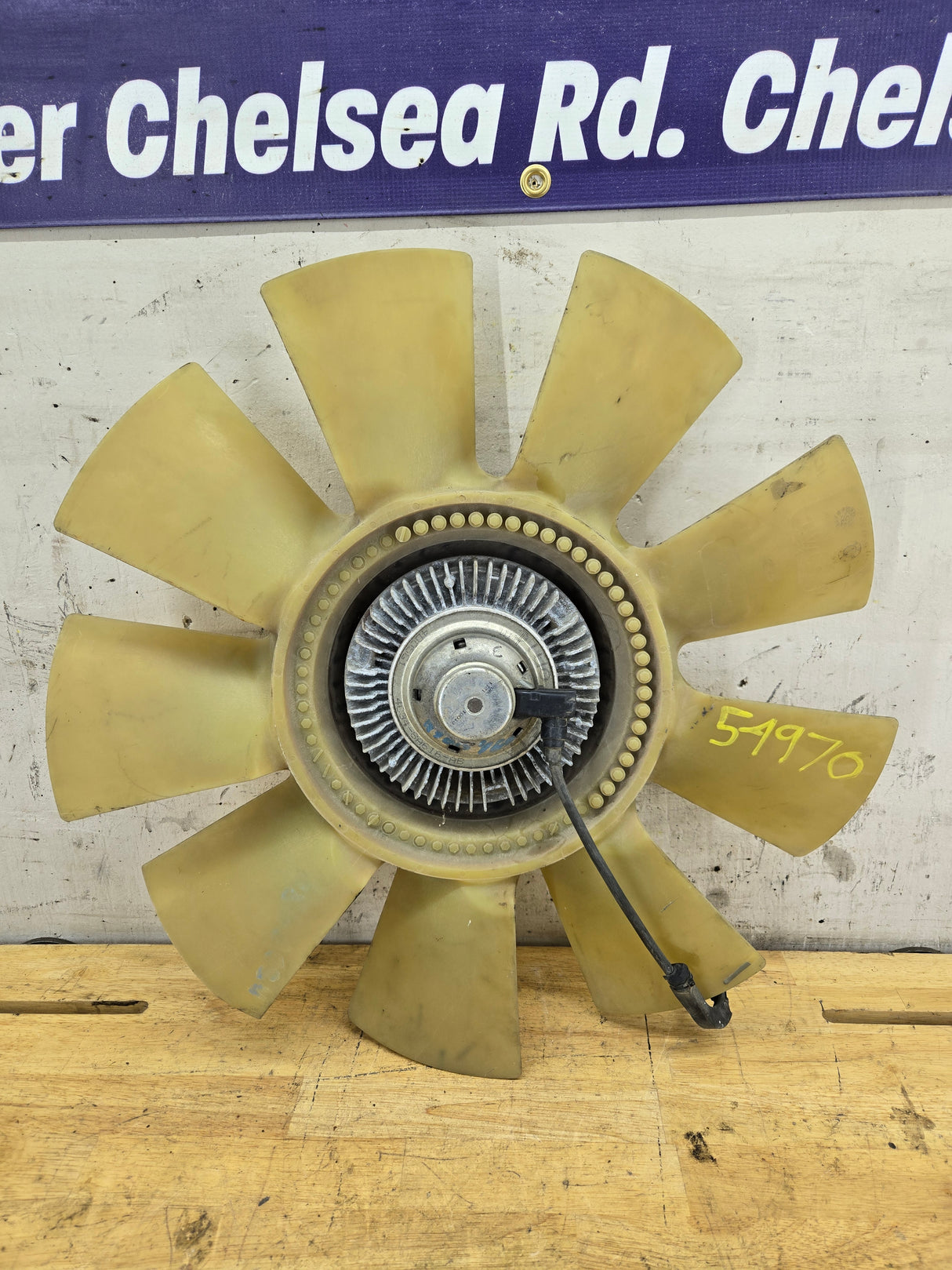 2003-2007 FORD 6.0L Power Stroke Diesel Engine Fan Blade & Clutch OEM 3C34-8600-AB F250 F350 F450 F550