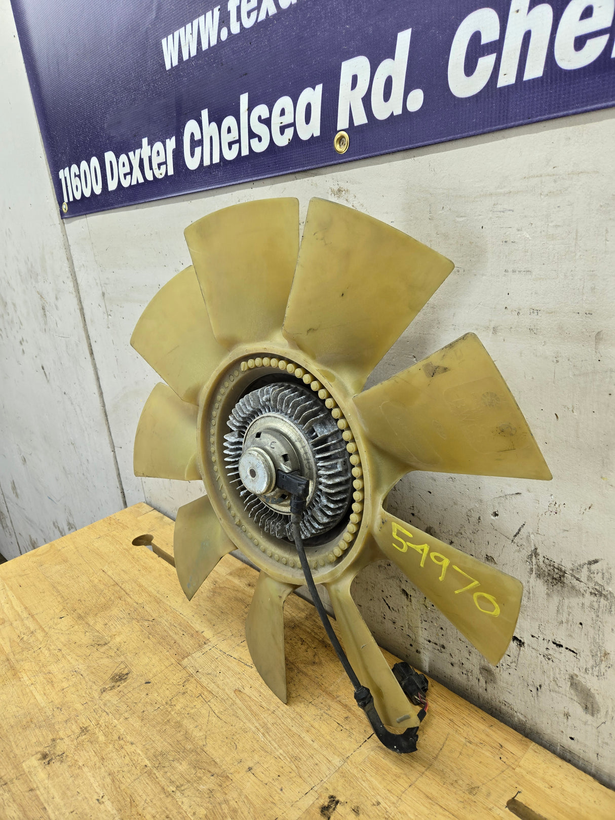 2003-2007 FORD 6.0L Power Stroke Diesel Engine Fan Blade & Clutch OEM 3C34-8600-AB F250 F350 F450 F550