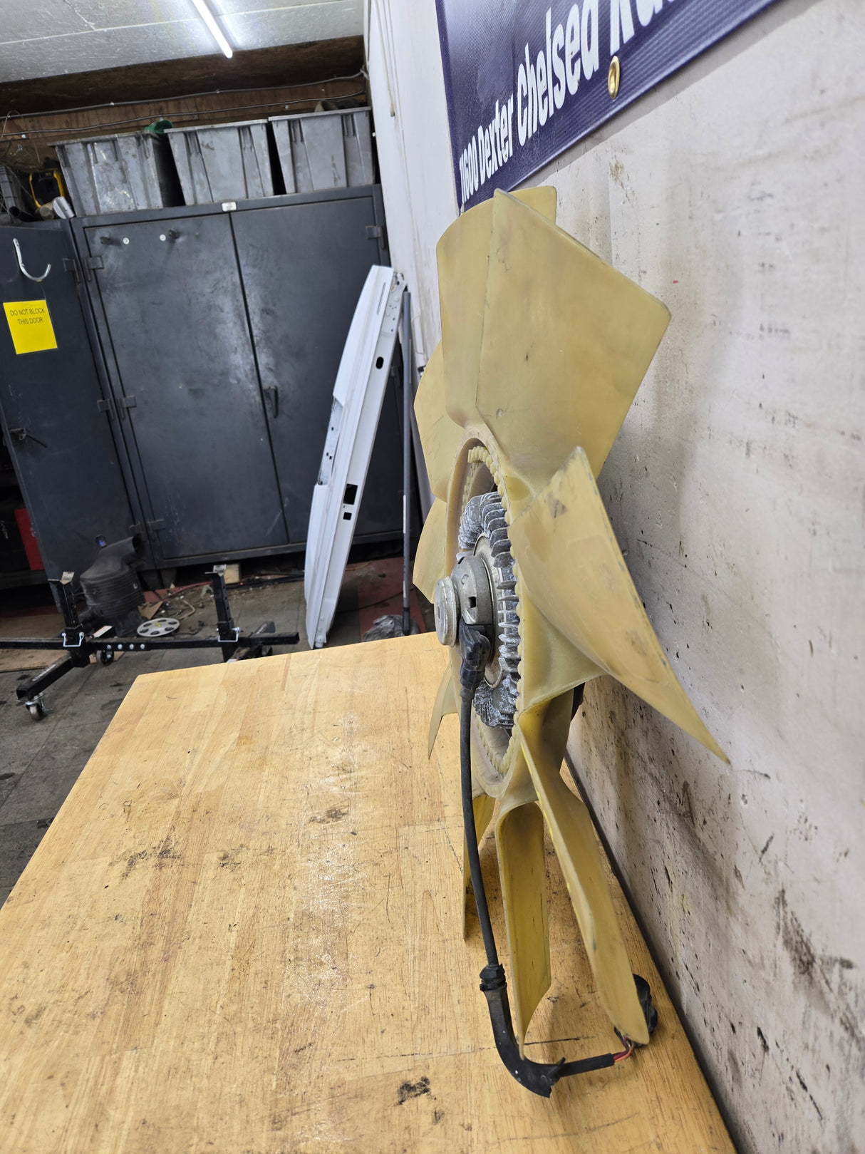 2003-2007 FORD 6.0L Power Stroke Diesel Engine Fan Blade & Clutch OEM 3C34-8600-AB F250 F350 F450 F550