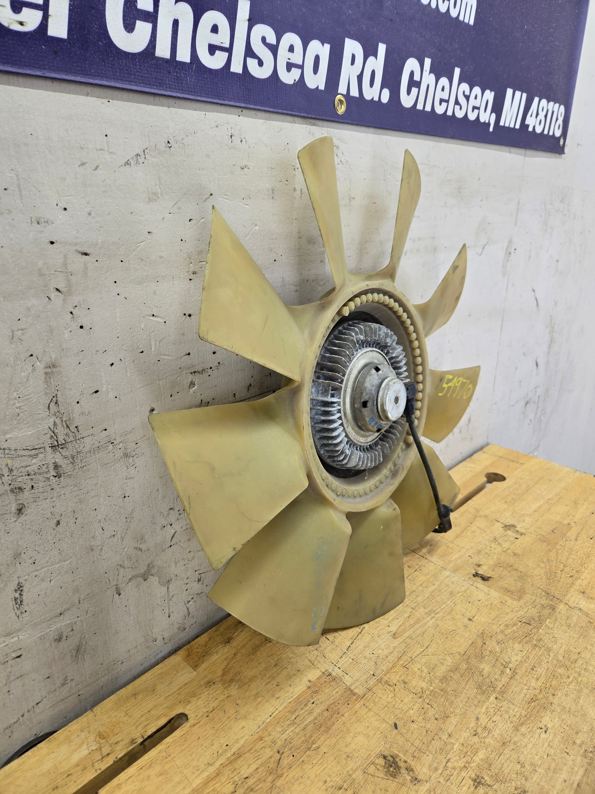 2003-2007 FORD 6.0L Power Stroke Diesel Engine Fan Blade & Clutch OEM 3C34-8600-AB F250 F350 F450 F550