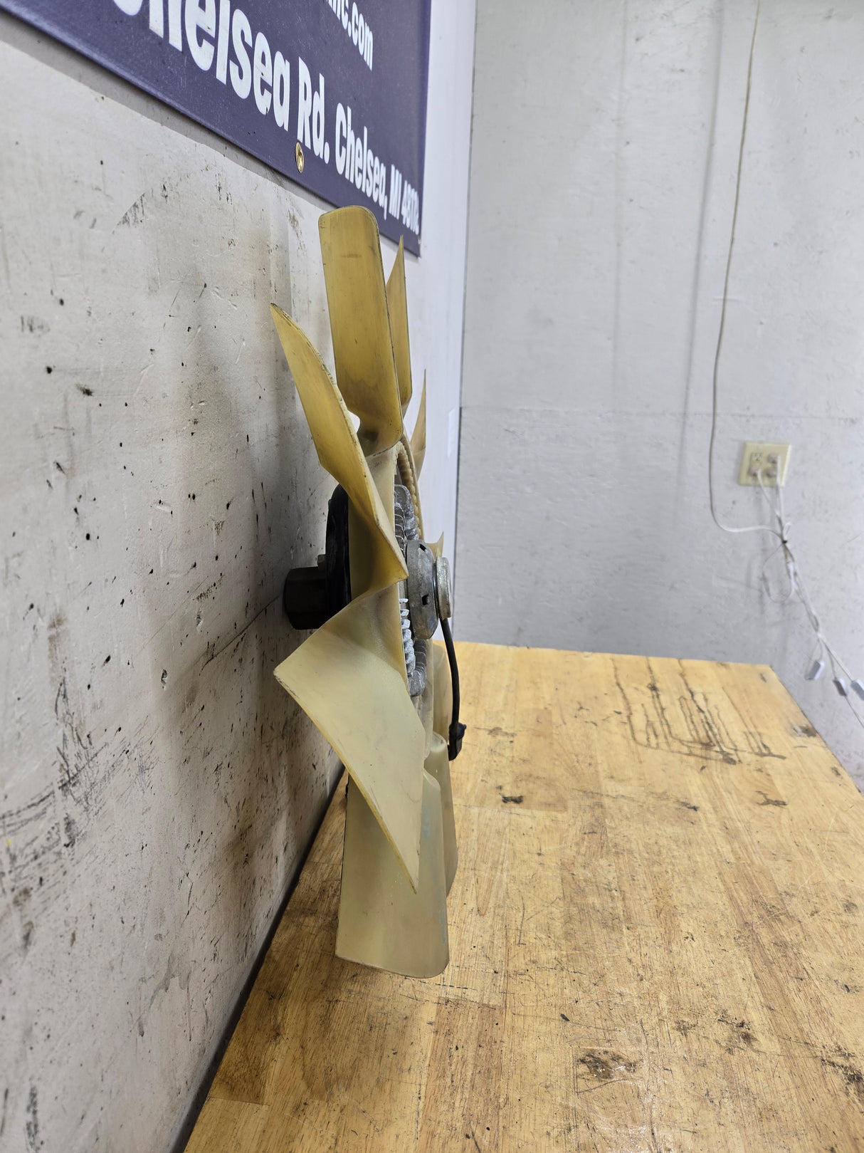 2003-2007 FORD 6.0L Power Stroke Diesel Engine Fan Blade & Clutch OEM 3C34-8600-AB F250 F350 F450 F550