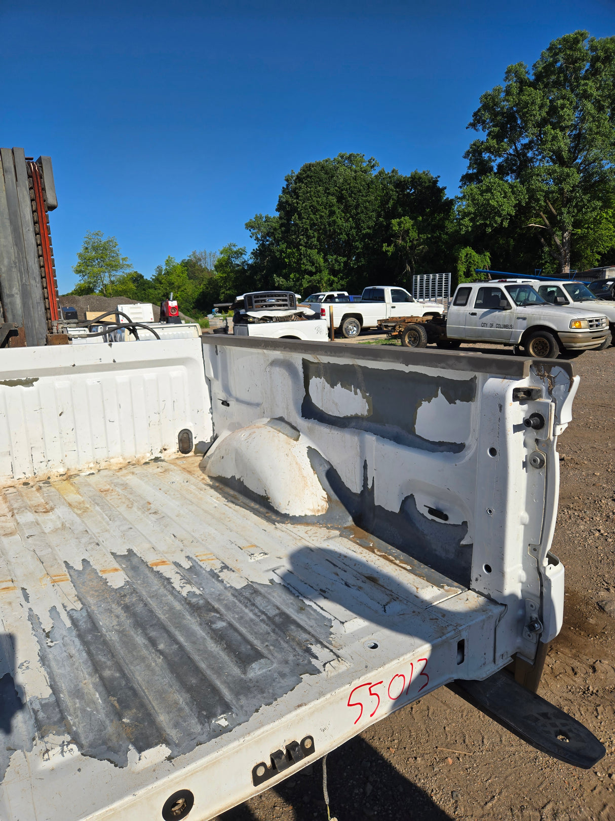2009-2014 Ford F150 5' 6" Short Truck Bed - White & Tan
