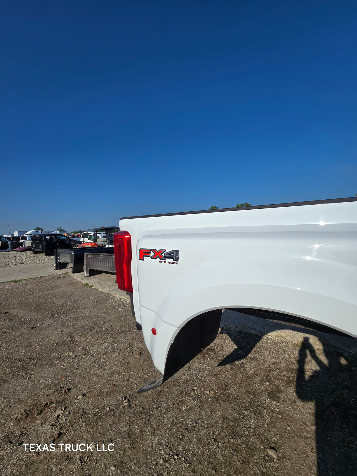 2023-2025 Ford Super Duty F350 F450 F550 8' Dually Truck Bed - Oxford White