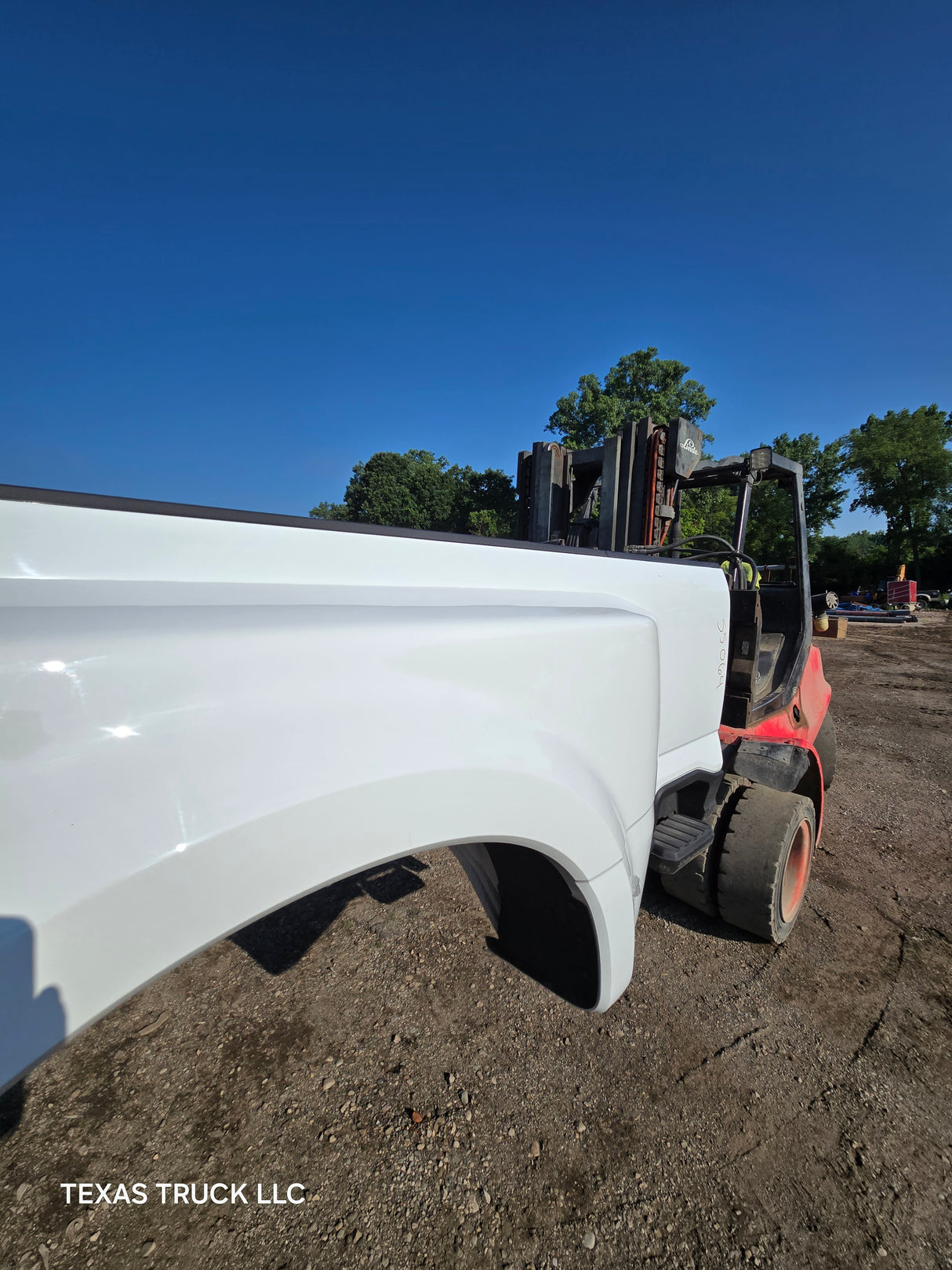 2023-2025 Ford Super Duty F350 F450 F550 8' Dually Truck Bed - Oxford White