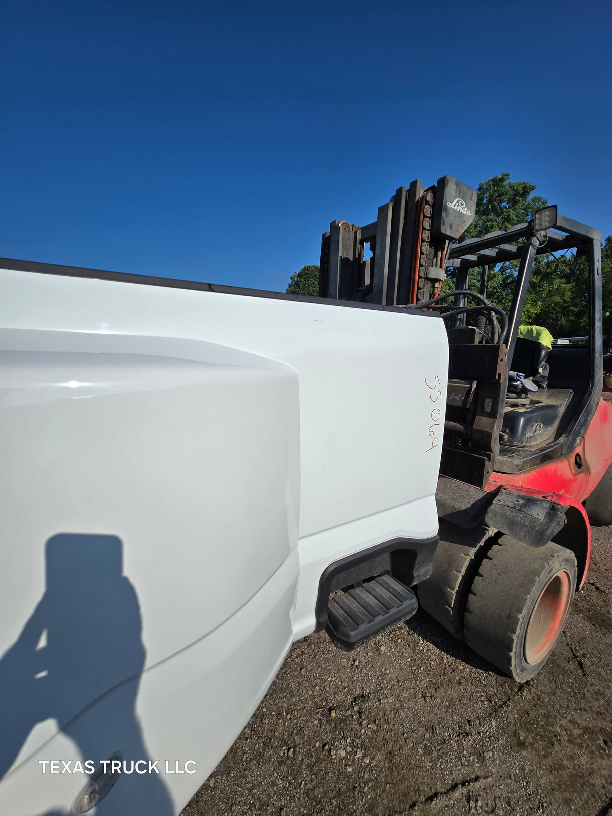 2023-2025 Ford Super Duty F350 F450 F550 8' Dually Truck Bed - Oxford White