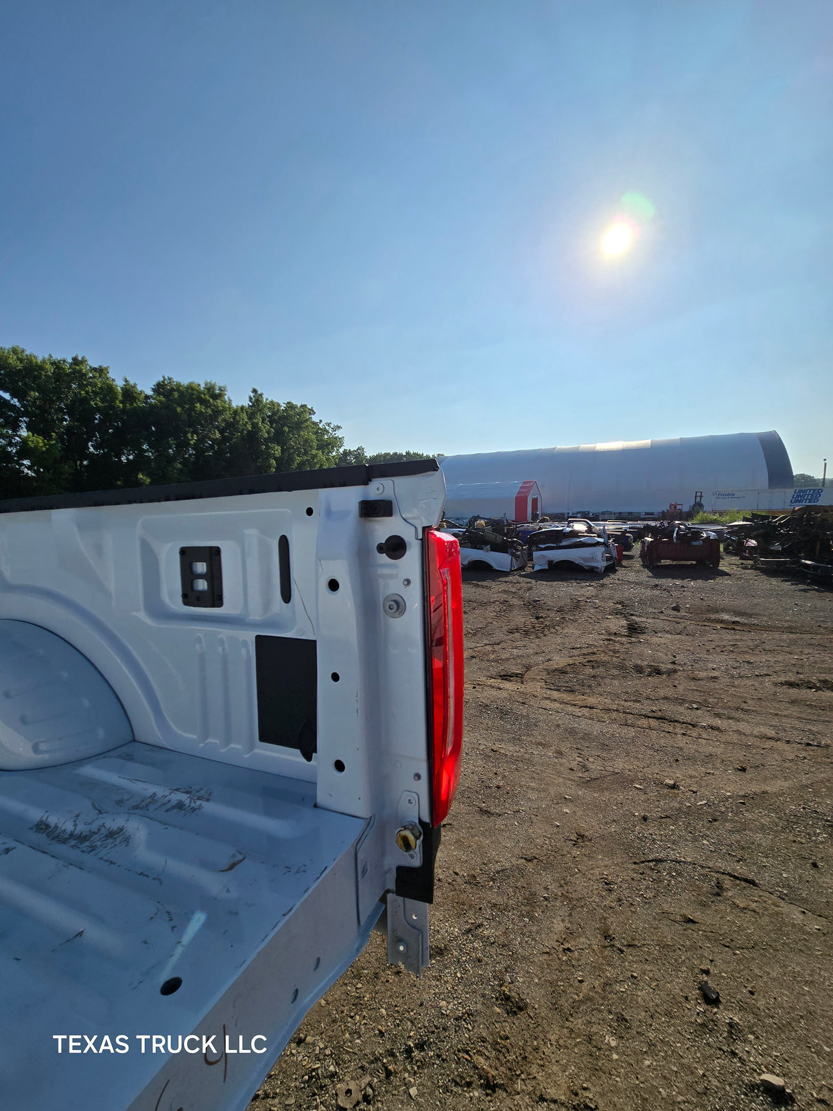 2023-2025 Ford Super Duty F350 F450 F550 8' Dually Truck Bed - Oxford White