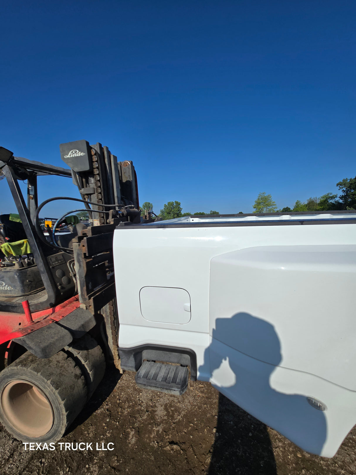 2023-2025 Ford Super Duty F350 F450 F550 8' Dually Truck Bed - Oxford White