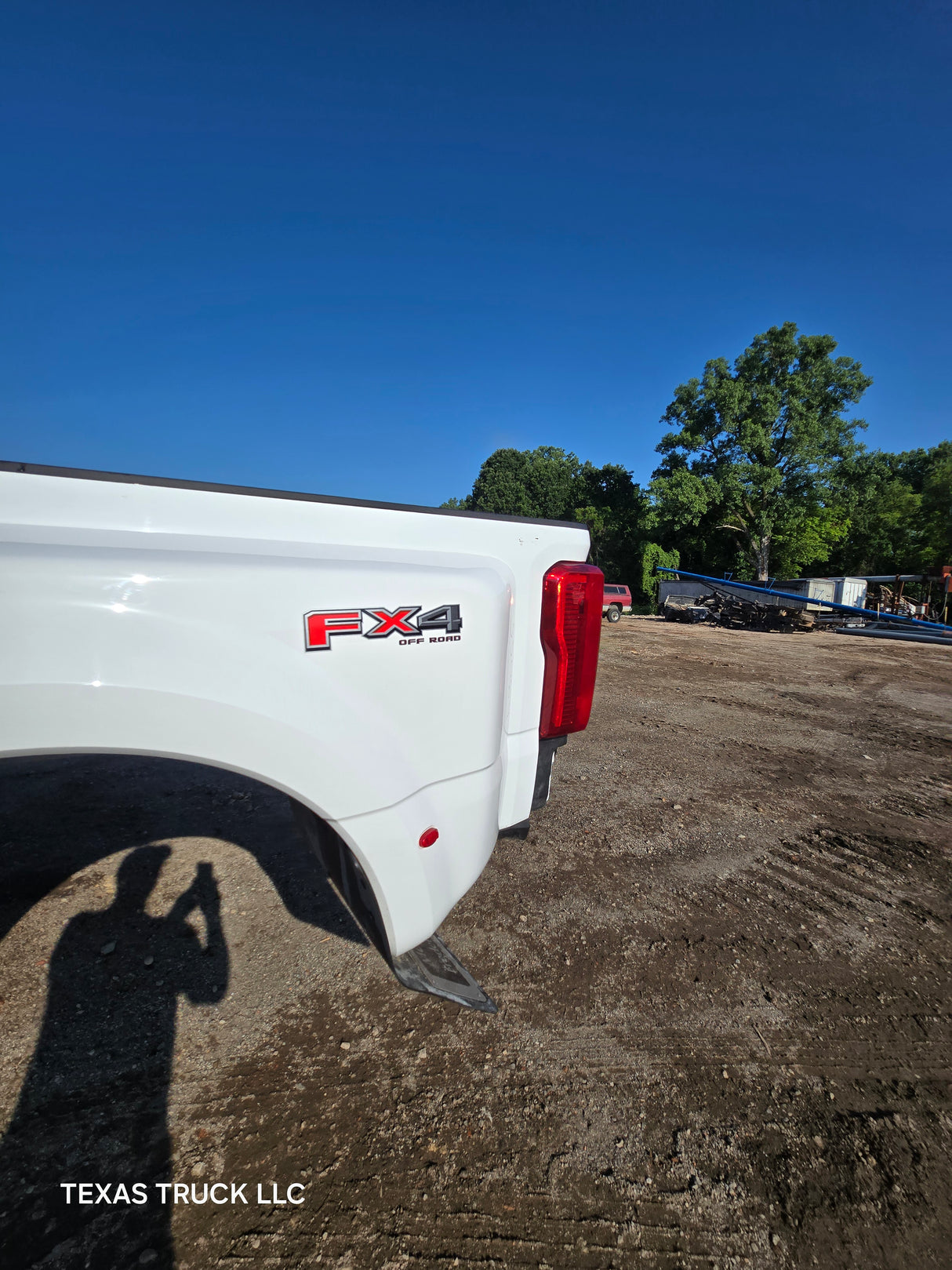 2023-2025 Ford Super Duty F350 F450 F550 8' Dually Truck Bed - Oxford White