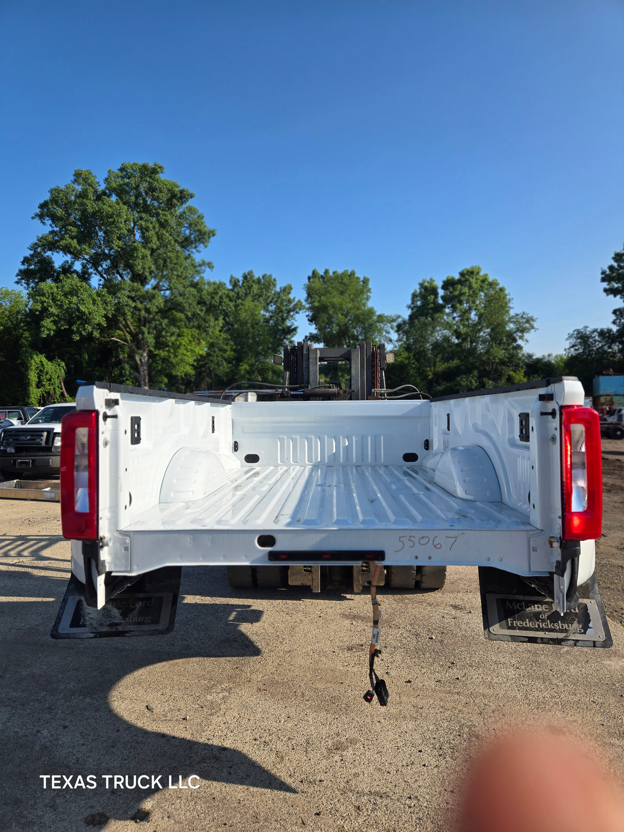 2023-2025 Ford Super Duty F350 F450 F550 8' Dually Truck Bed - Oxford White