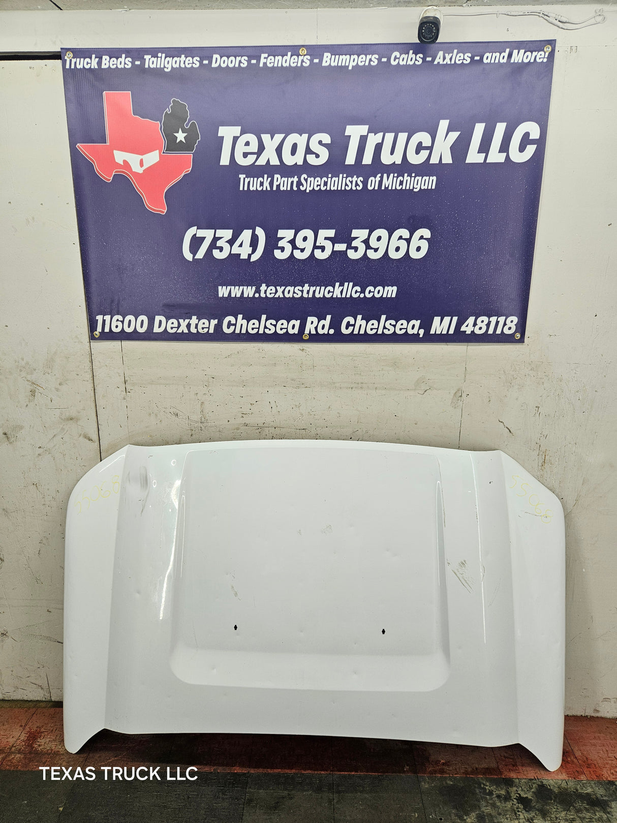 2011-2016 Ford Super Duty Hood F250 F350 F450 F550 - White