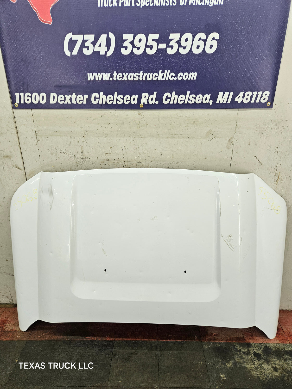 2011-2016 Ford Super Duty Hood F250 F350 F450 F550 - White