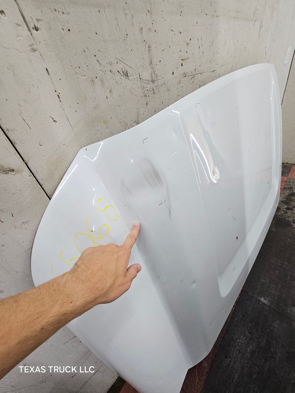 2011-2016 Ford Super Duty Hood F250 F350 F450 F550 - White