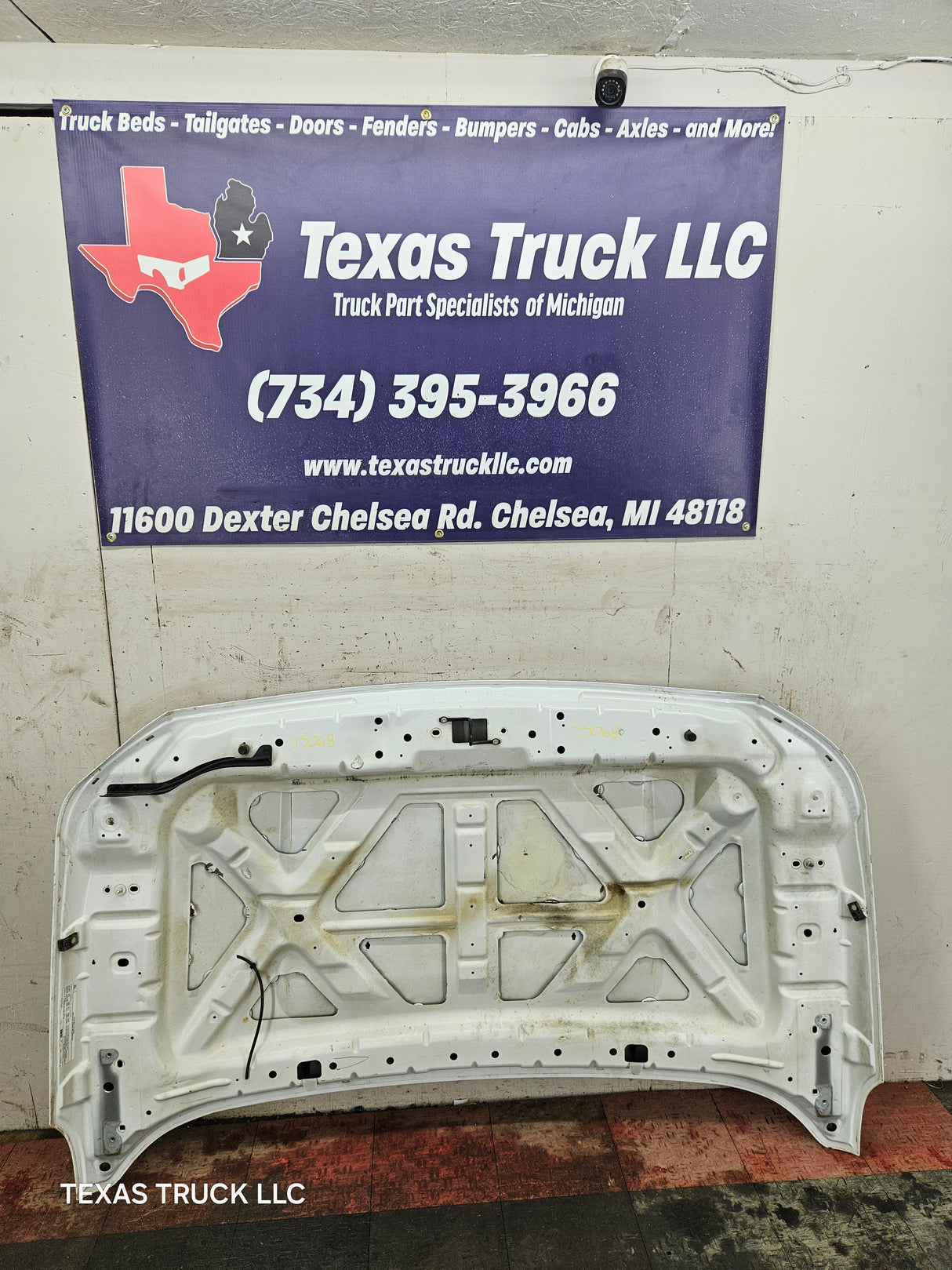 2011-2016 Ford Super Duty Hood F250 F350 F450 F550 - White