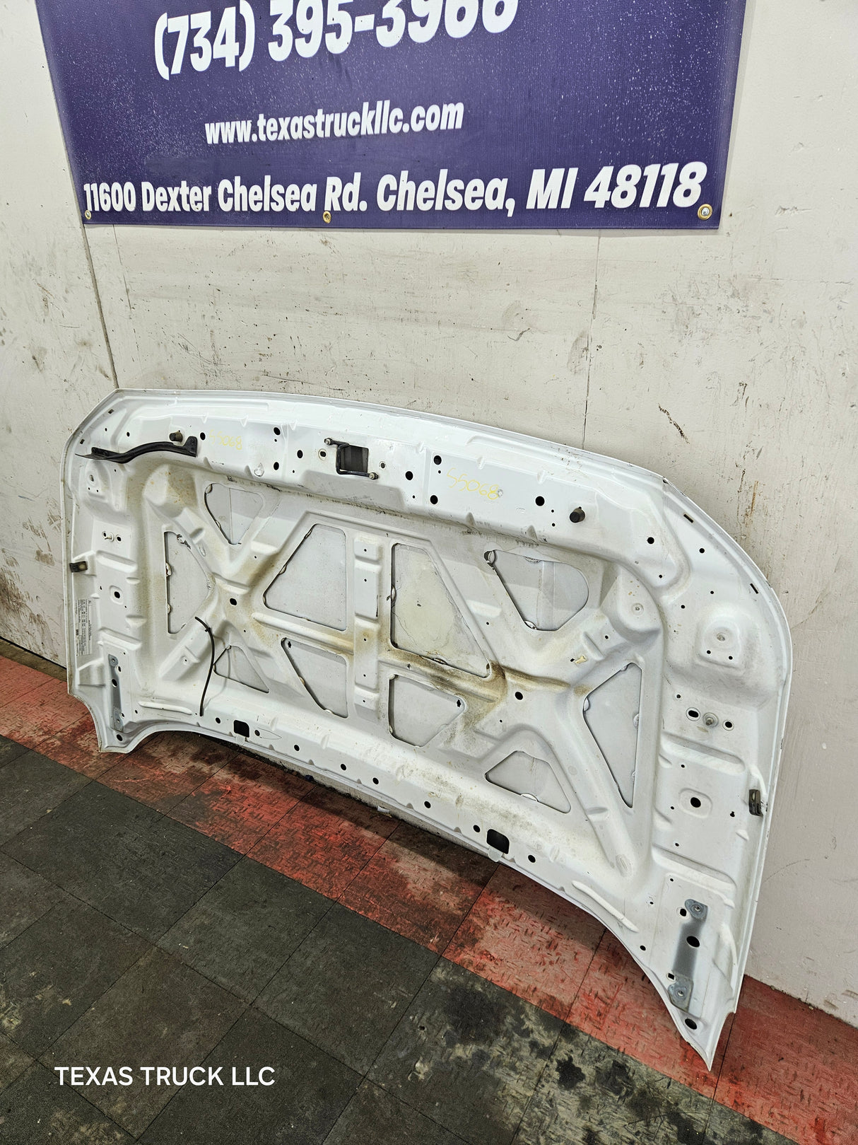 2011-2016 Ford Super Duty Hood F250 F350 F450 F550 - White